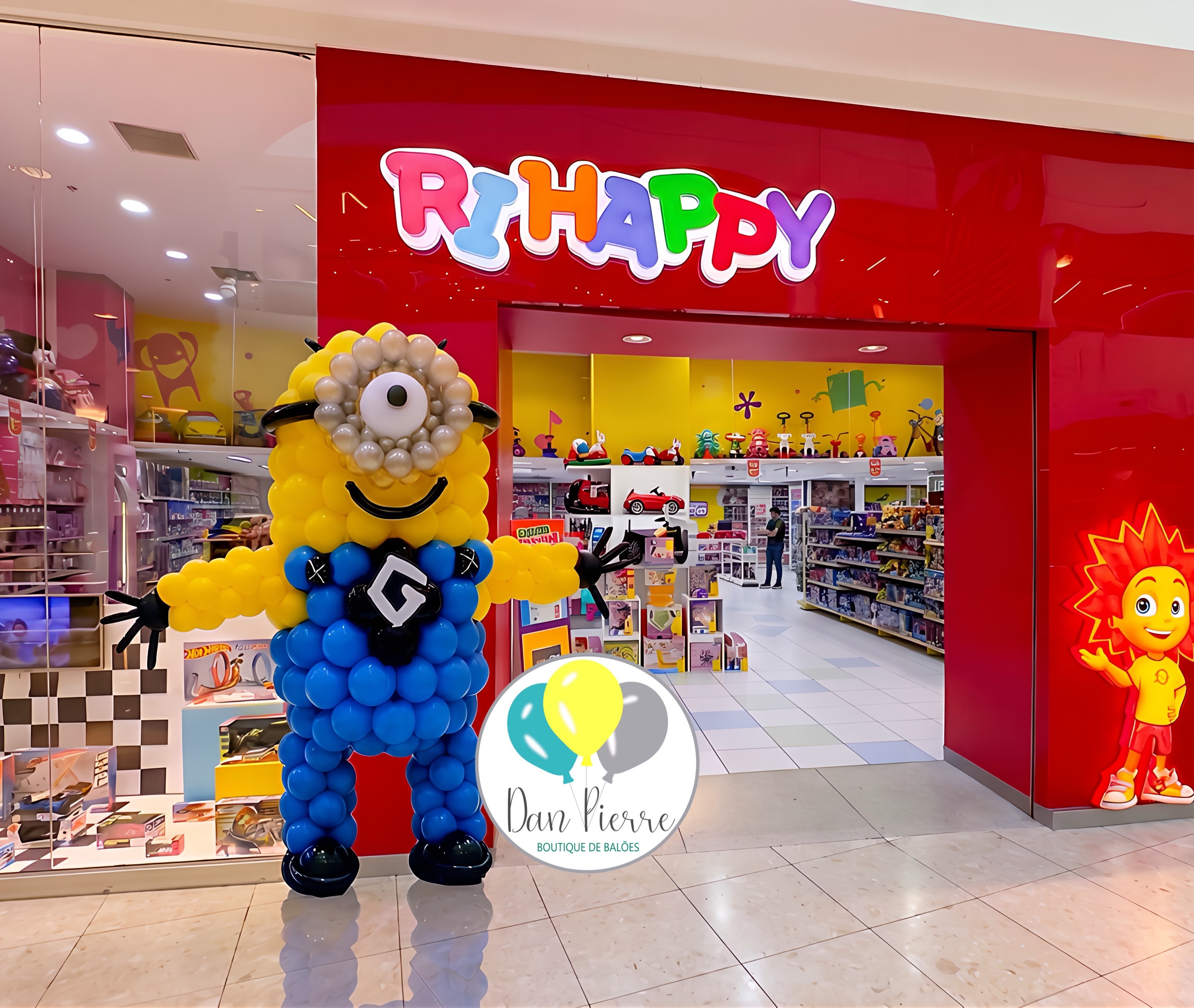 Porque nós AMAMOS fazer a escultura dele!!!
Super Minion em balões para recepção de clientes na Ri Happy!!!
Todos os seus momentos merecem um cenário à altura 🎈✨
Criamos cenografias com balões totalmente personalizadas, pensadas nos mínimos detalhes para transformar sua celebração em uma experiência única e inesquecível.
Mais do que decoração, entregamos projetos exclusivos, criativos e apaixonantes — perfeitos para marcar presença e encantar em qualquer ocasião.
🎉 Seu evento merece esse destaque!!!
📍 Rua Brasílio Itiberê, 3723 — Água Verde
☎️ (41) 3085-2236
📱 WhatsApp: (41) 99655-9217
#cenografiacombaloes #baloespersonalizados #decoracaocriativa #eventoscuritiba #baloescuritiba