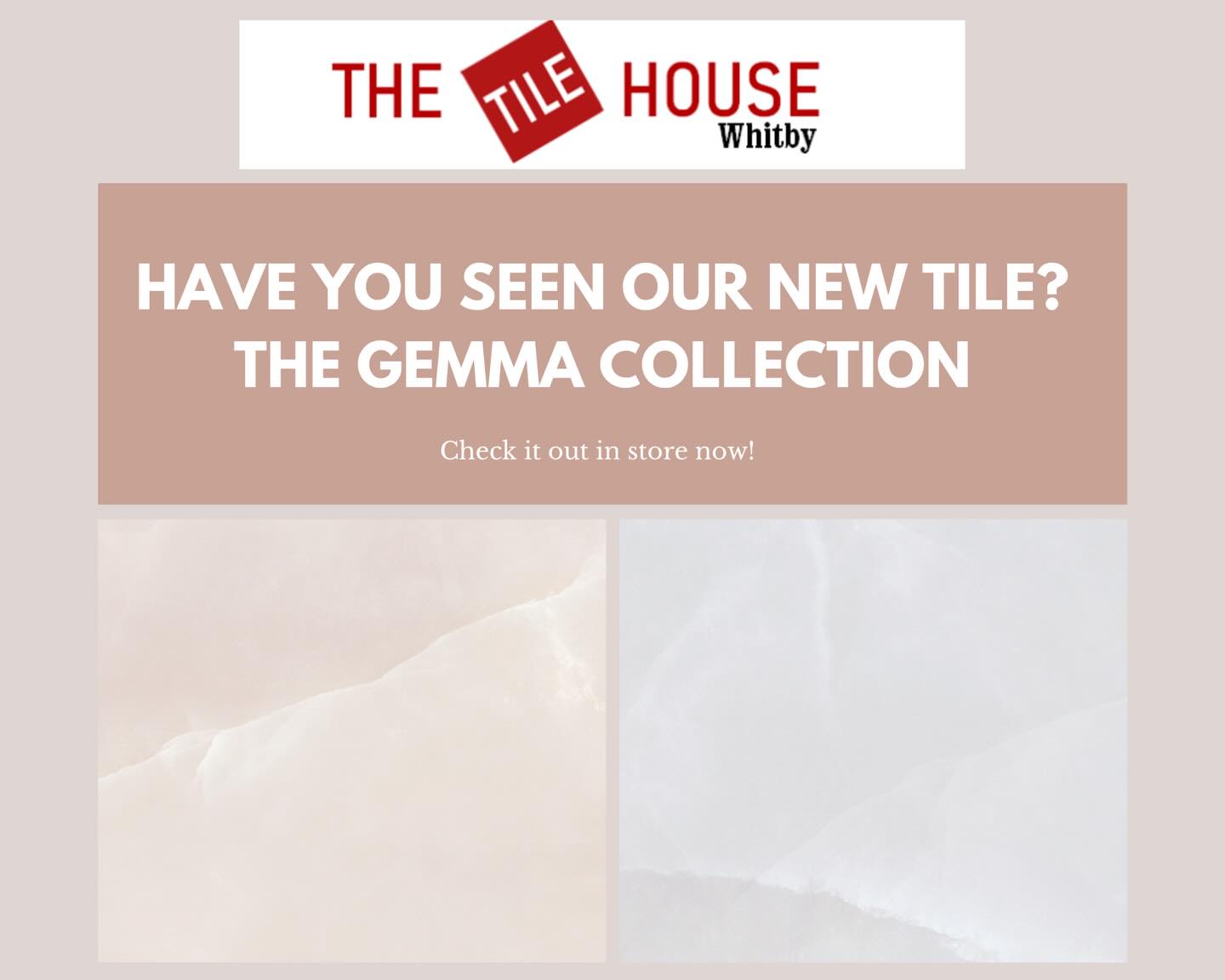 Soft Tones. Timeless Luxury.
The Gemma Series brings the beauty of natural stone to life with elegant soft tones to brighten any space.
Gemma Series is now here at The Tile House!
Visit The Tile House and discover why neutral never means ordinary.
#tiledesigns #tileinspiration #luxuryinteriors #modernliving
Available in: 12x24, 24x24, 24x48
Application: Floors & Walls
Finishes: Polished (12x24, 24x48), Matte (24x24)
Colours: White & Cream