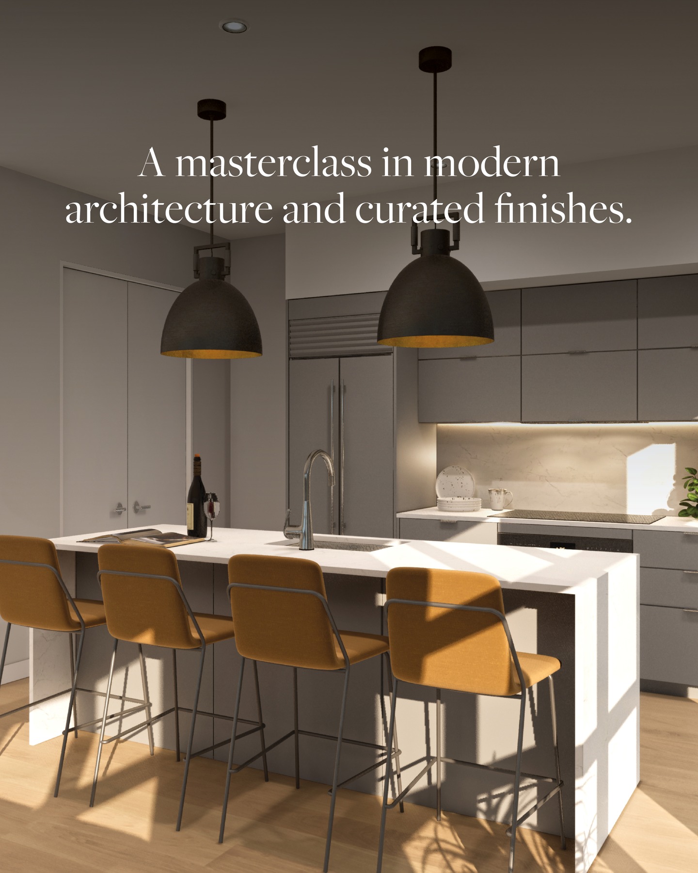 True refinement is felt in the spaces where we gather most.
At Center Park Place, residents will enjoy a masterfully designed culinary environment crafted to elevate the everyday experience of hosting and living — from custom-crafted architectural millwork and premium integrated appliance suites to dramatic quartz waterfall islands, hand-selected finishes, and expansive floor-to-ceiling glass walls that flood the room with natural light.
A lifestyle centered around design, comfort, epicurean moments, and seamless connection.
Get in touch to explore our Options Book and customize your finish palette.
#centerparkplace #westhartford #westhartfordcenter #condo #newconstruction