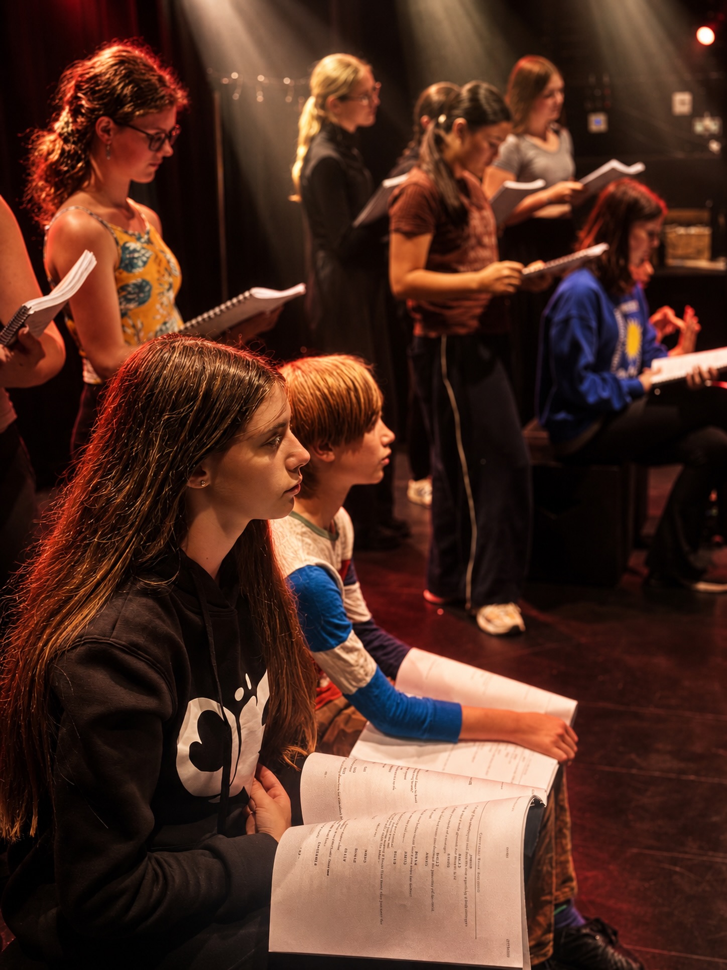 Our performers are learning that every great show starts in the rehearsal room. Character, confidence and commitment all in action.
#RehearsalLife #TheatreTraining #YouthTheatre #YoungPerformers #MusicalTheatreTraining DramaForKids ActingClass PerformingArts HorshamTheatre GuildfordTheatre SurreyTheatre SussexTheatre KidsActivities AfterSchoolClubs StageSchool TheatreSchool TheatreFamily FutureStars BornToPerform
