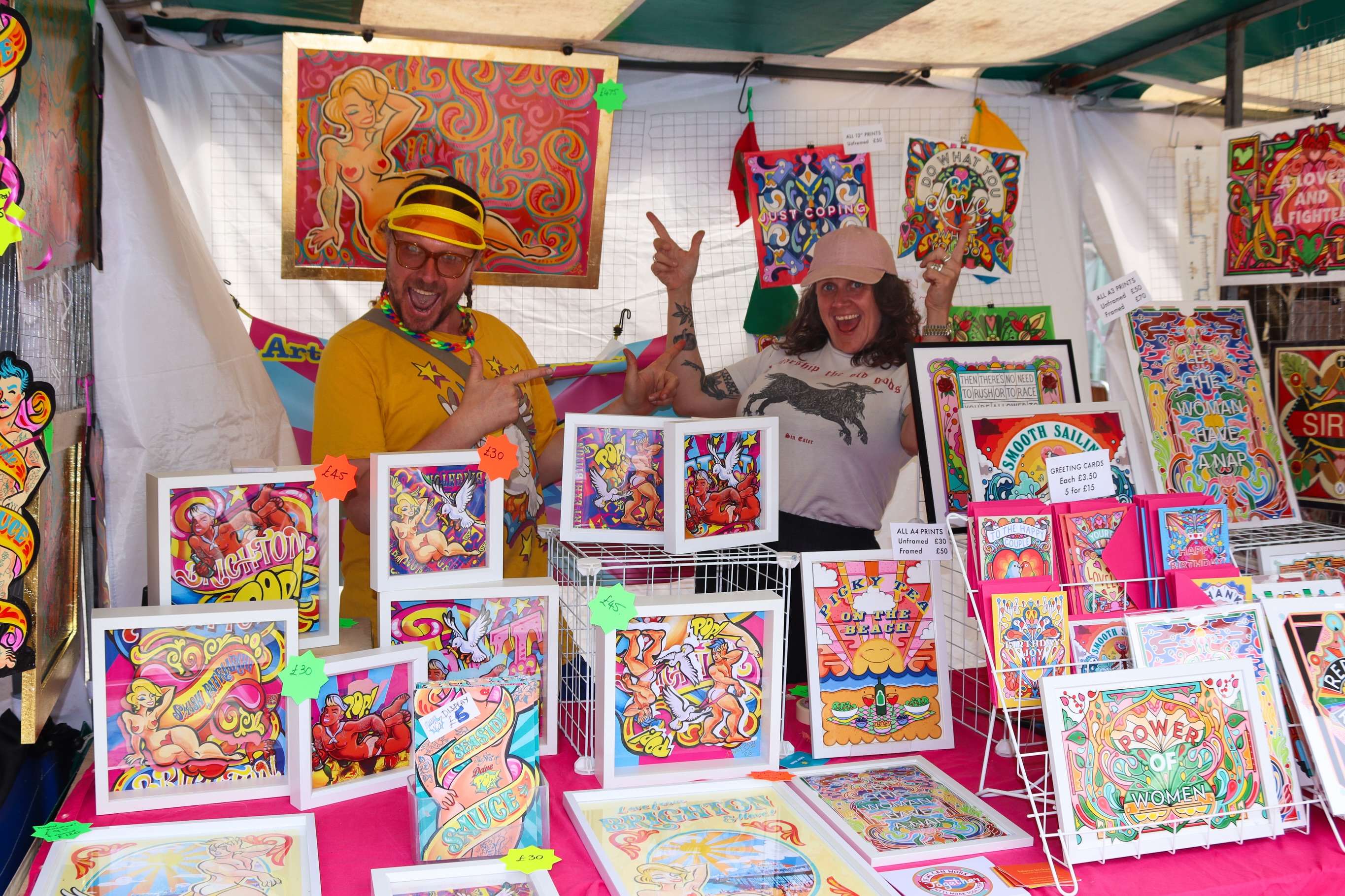 A few more moments from Art Yard Sale 2026
What a fantastic way to round off Brighton Fringe. Thank you again to everyone who came down to Jubilee Square to support the artists, browse the stalls and soak up the atmosphere.
A huge thank you to all of the artists who made the day so special, and to @brightonfringe for having us.
Interested in taking part in Art Yard Sale 2027?
👉 Send us a DM to be added to the waitlist.
#ArtYardSale #BrightonFringe #BrightonArt #ContemporaryArt