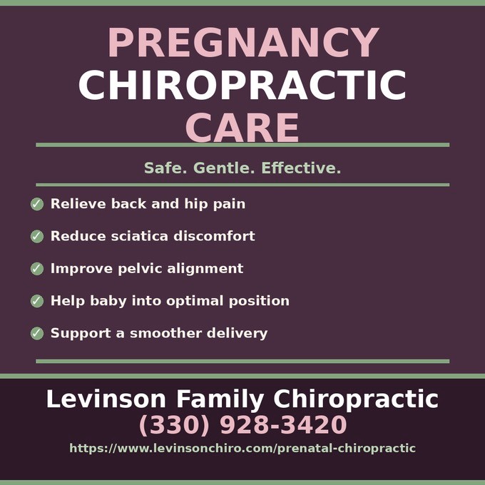Pregnancy is one of the most beautiful journeys a woman can go through. It can also be one of the most physically demanding. š
At Levinson Family Chiropractic we specialize in gentle prenatal chiropractic care that is completely safe for both mom and baby.
Our doctors help expecting moms throughout Cuyahoga Falls and the greater Akron area feel more comfortable, move more freely, and prepare their bodies for a smoother delivery, using the Webster technique.
If you are pregnant and dealing with back pain, hip pain, sciatica, or just feeling uncomfortable, you do not have to push through it alone. We are here to help.
š (330) 928-3420
š https://www.levinsonchiro.com/prenatal-Chiropractic
Tag an expecting mom who needs to see this! š
#PrenatalChiropractic #PregChironancyRelief #CuyahogaFalls #AkronOhio #ExpectingMoms #WebsterTechnique #FamilyChiropractic #NortheastOhio #PregnancyHealth