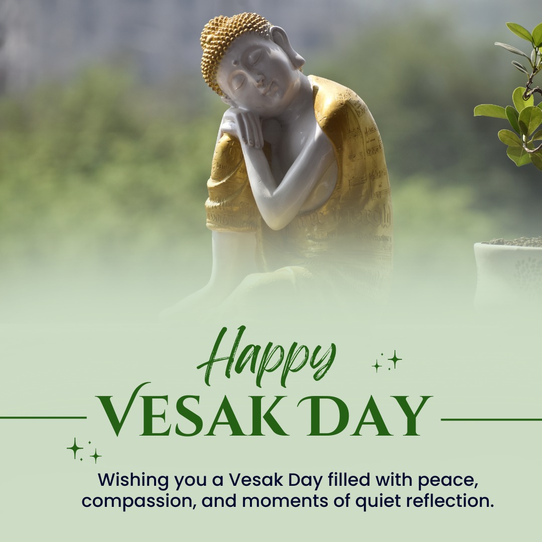 ✨ Happy Vesak Day ✨
As we celebrate this special day, we are reminded of the beauty of kindness, compassion, patience, and understanding.
May your home be filled with joy, your heart with gratitude, and your day with meaningful moments shared with family, friends, and loved ones. 🌸
From all of us at Total Communication, we wish you a Vesak Day filled with peace, happiness, harmony, and abundant blessings. 💚
#HappyVesakDay #VesakDay2026 #TotalCommunication