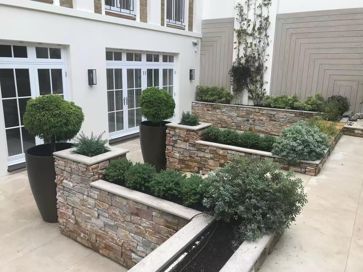 ZClad™ Contemporary
High Quality Natural Stone Cladding
Our ZClad™ Contemporary stone cladding features a sophisticated blend of natural tones that work beautifully on garden walls, raised planters, and luxury outdoor living spaces. Used throughout this stunning landscaped garden, it creates a clean, modern aesthetic while adding texture, depth, and lasting character to every level.
📍 Want to use ZClad™ on your next project?
🌐 www.zclad.co.uk
📞 01869 220 050
#stonecladding #gardendesign #outdoorliving #landscaping #naturalstone