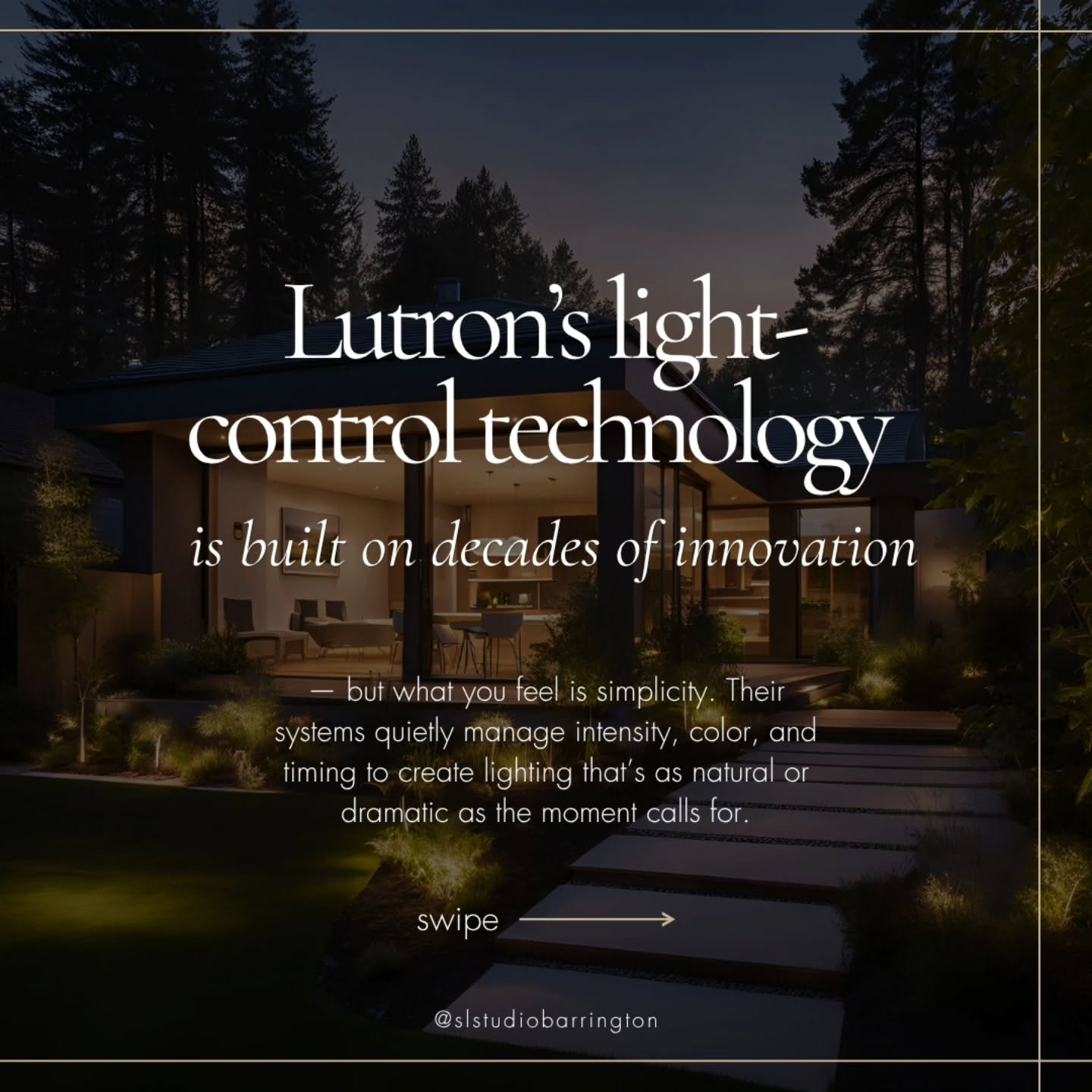 Lighting should do more than illuminate a room—it should shape the way you live in it. ✨
With Lutron lighting control, every space is designed to adapt effortlessly to your lifestyle. From one-touch scenes and seamless dimming to automated shading and energy-efficient scheduling, luxury lighting creates the perfect ambiance for every moment.
At Sound Living, we design integrated lighting solutions that bring comfort, beauty, and simplicity to your home—morning to night.
Ready to transform the way your home feels?
www.soundliving.com
#LutronLighting #SmartHomeDesign #SoundLiving