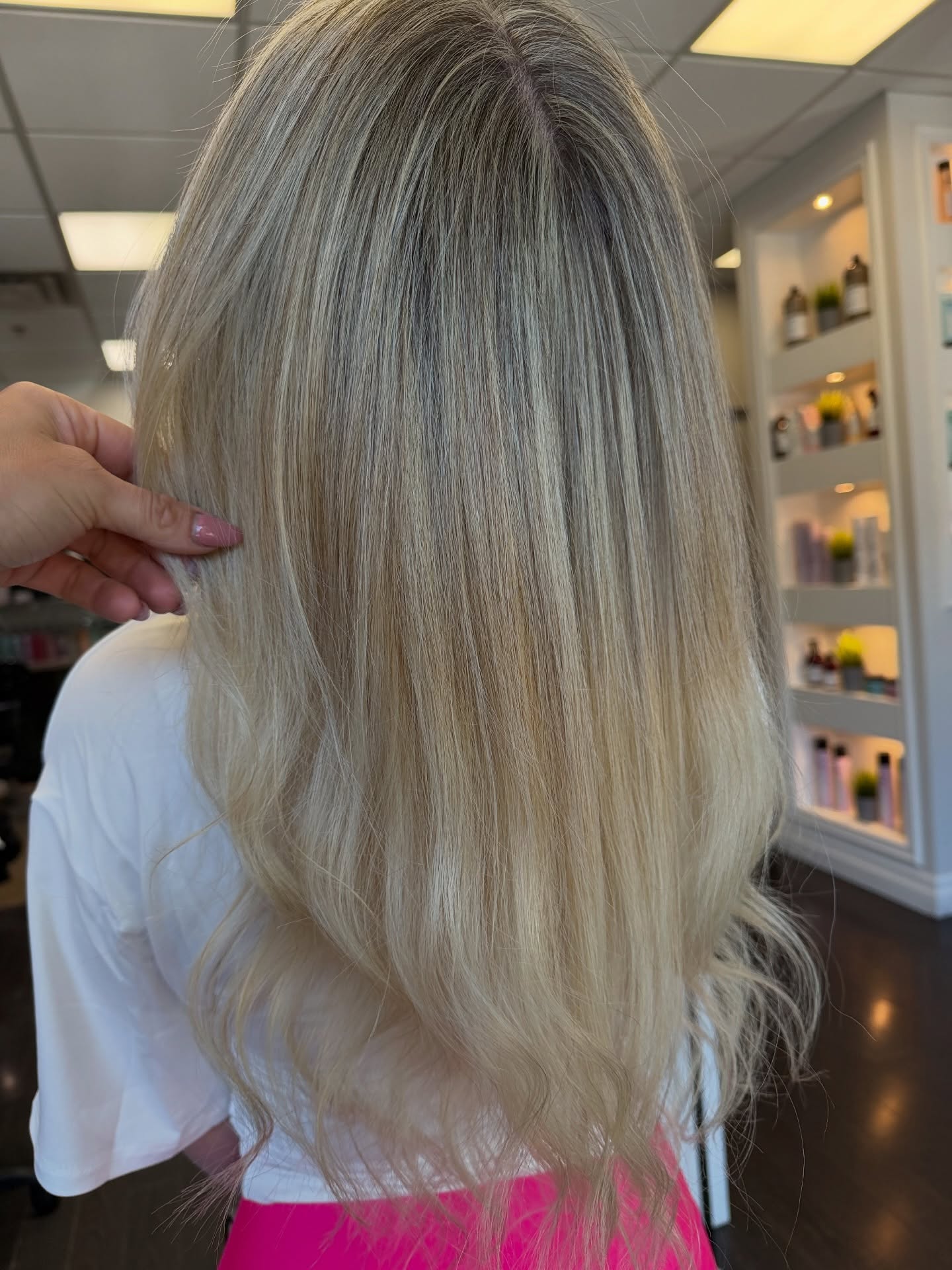 ✨ BLONDE REVIVAL ✨
From grown-out, brassy blonde to a soft seamless champagne melt 🥂
We brightened, toned, softened the contrast, and brought this blonde back to life while keeping dimension at the root for a lower-maintenance grow out. The result? Silky ribbons of creamy beige blonde with a healthier, more expensive finish. ☁️✨
Swipe for the before ➝ after transformation.
📍 Studio M Hair Design
53 Woodstream Blvd Unit 9
Vaughan, ON
📞 DM to book your consultation
📲 Follow for more blonding transformations & hair inspiration ✨