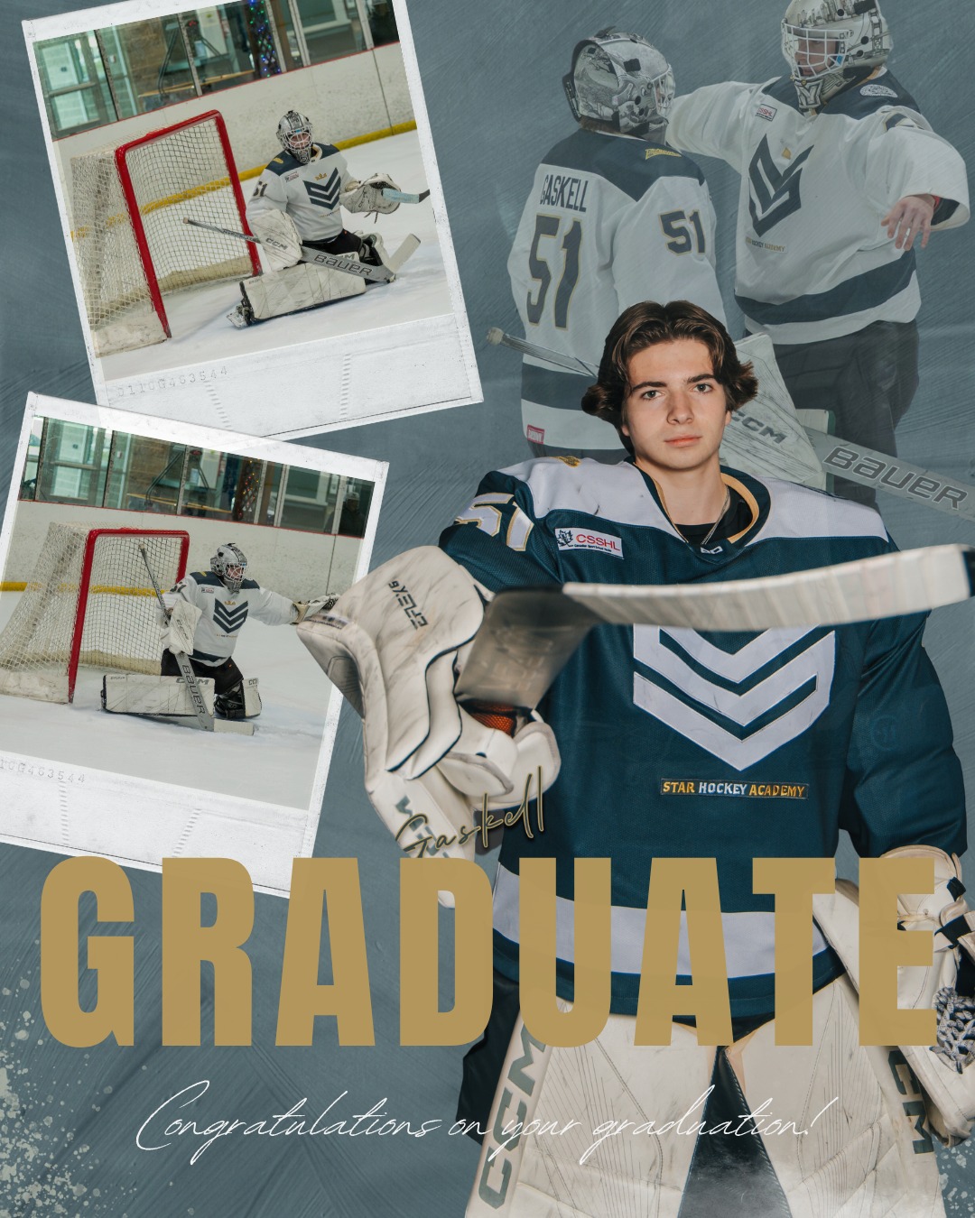 🎓The net won't be the same without you Jacob Gaskell. Congratulations on graduation and thank you for the saves, friendships, and memories. 🎓@jacobgaskell51
