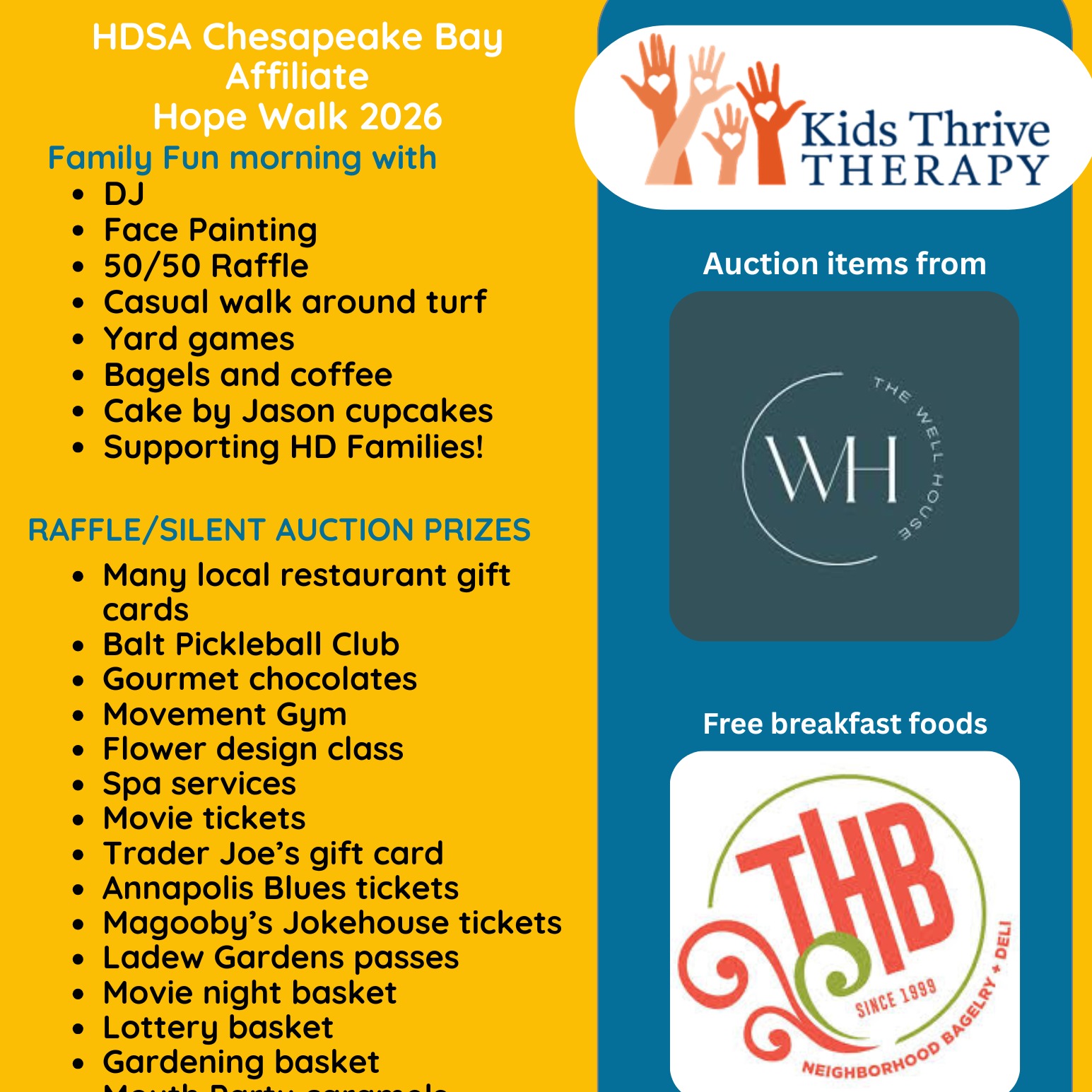 ๐Even more reasons to join us this Saturday at Loyola University for the HDSA Team Hope walk!!!
๐10am-12pm
Gates open at 9am
FREE entry!!!