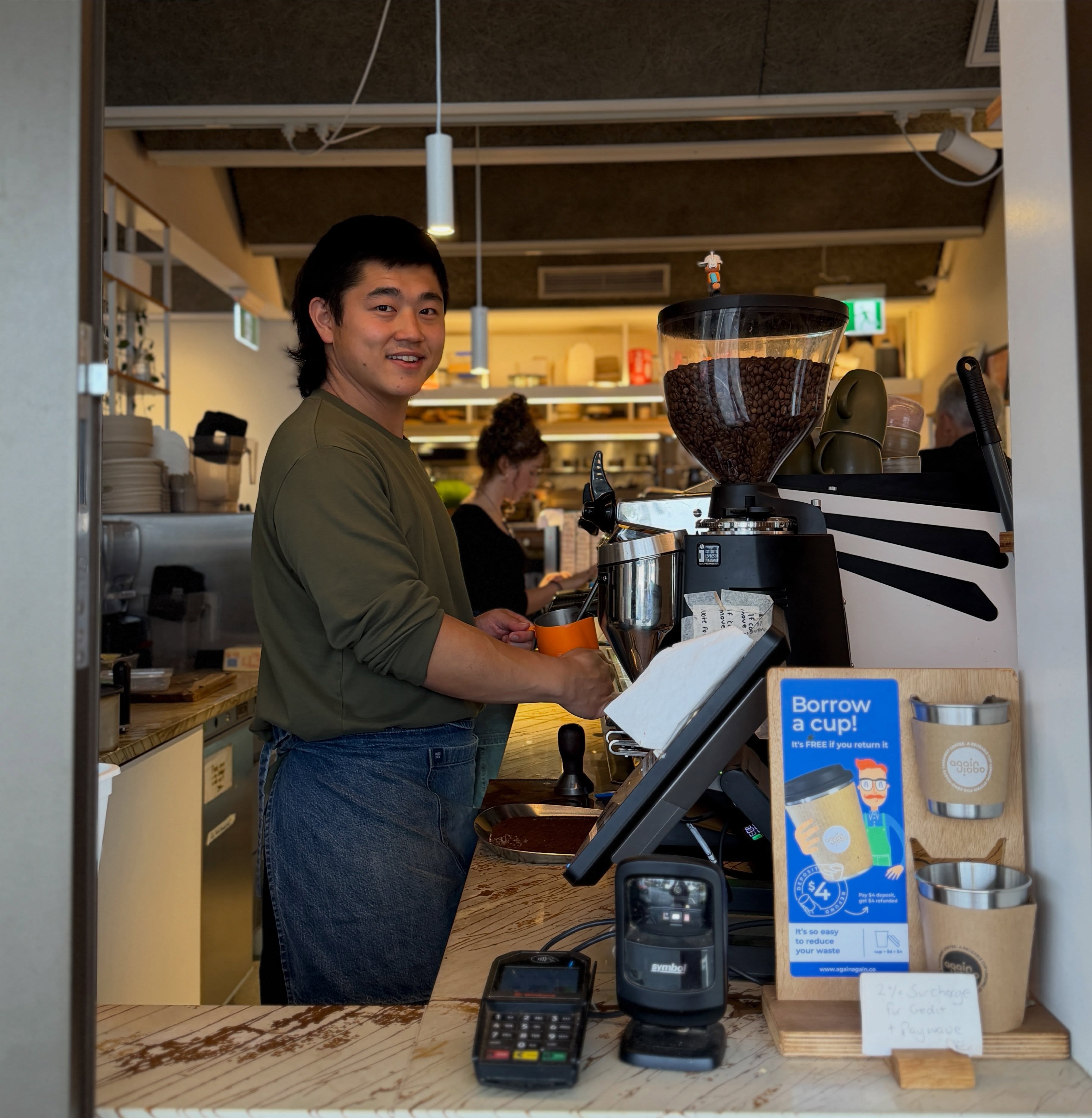 Have you met Mohris yet? Hailing from Fukuoka, Japan and with just a month in NZ so far we hope we get to keep him for all his working holiday times.. his positive energy and skills behind the coffee machine make him a perfect addition to team Birdwood! We love the power of social media to bring us these awesome humans.. 🫶🏼