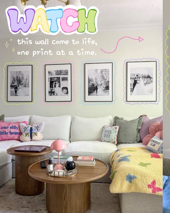 not to be dramatic, but the room has a whole new vibe now ✨
#diyhomedecor #printableart #wallart #homestyling #dopaminedecor
living room refresh, gallery wall, colourful home decor, colourful interior, personality-filled home