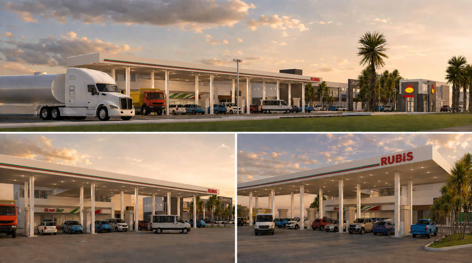 Fuel up, fill up before Linden! ⛽️🚛🏪
#gsabarbados
#architecture
#design
#commercialdesign
#guyanaarchitecture