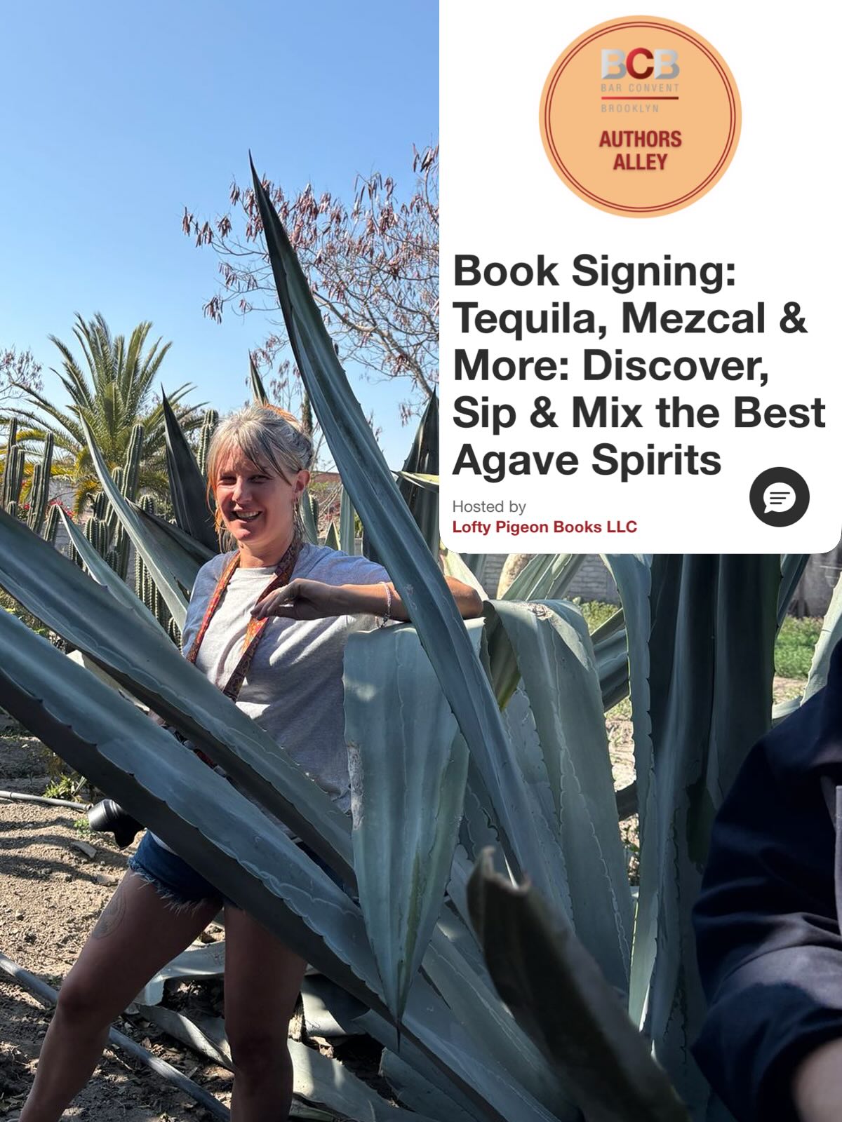 See you at BCB Brooklyn! June 10
I’ll be signing copies of Tequila, Mezcal and More Booth 7-BE-702, Building 7-BE, First Floor
Copies available at the @loftypigeonbooks shop
Wednesday, 04:30 PM - 05:15 PM
#mezcal #tequilamezcalandmore #author bcb brookyln