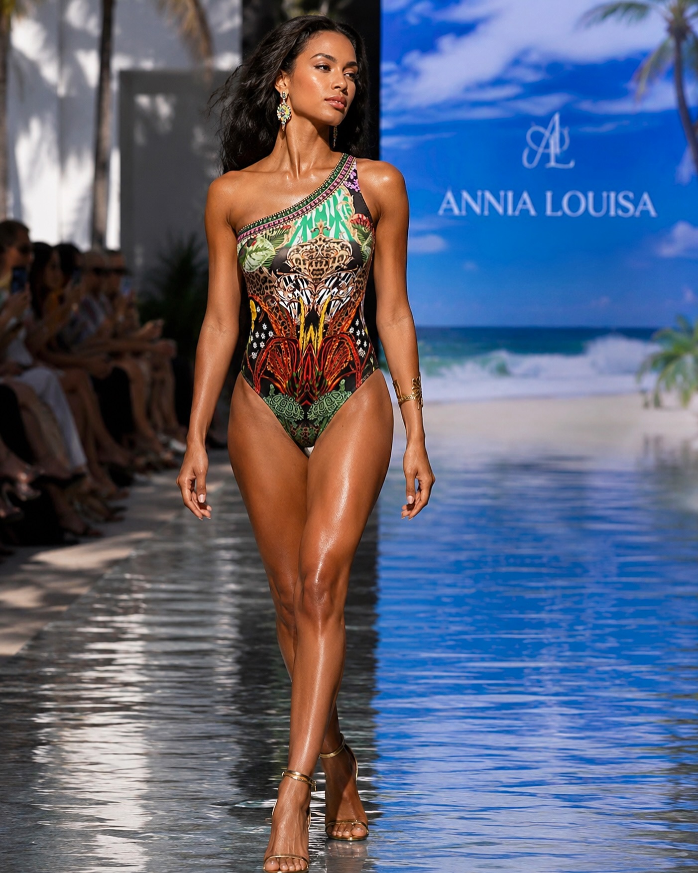 Paradise, reimagined.🌴
Bold botanicals, wild elegance, and the spirit of escape—our Paradise print takes center stage as Annia Louisa steps into swimwear season. Designed for the collector who believes fashion should transport you.