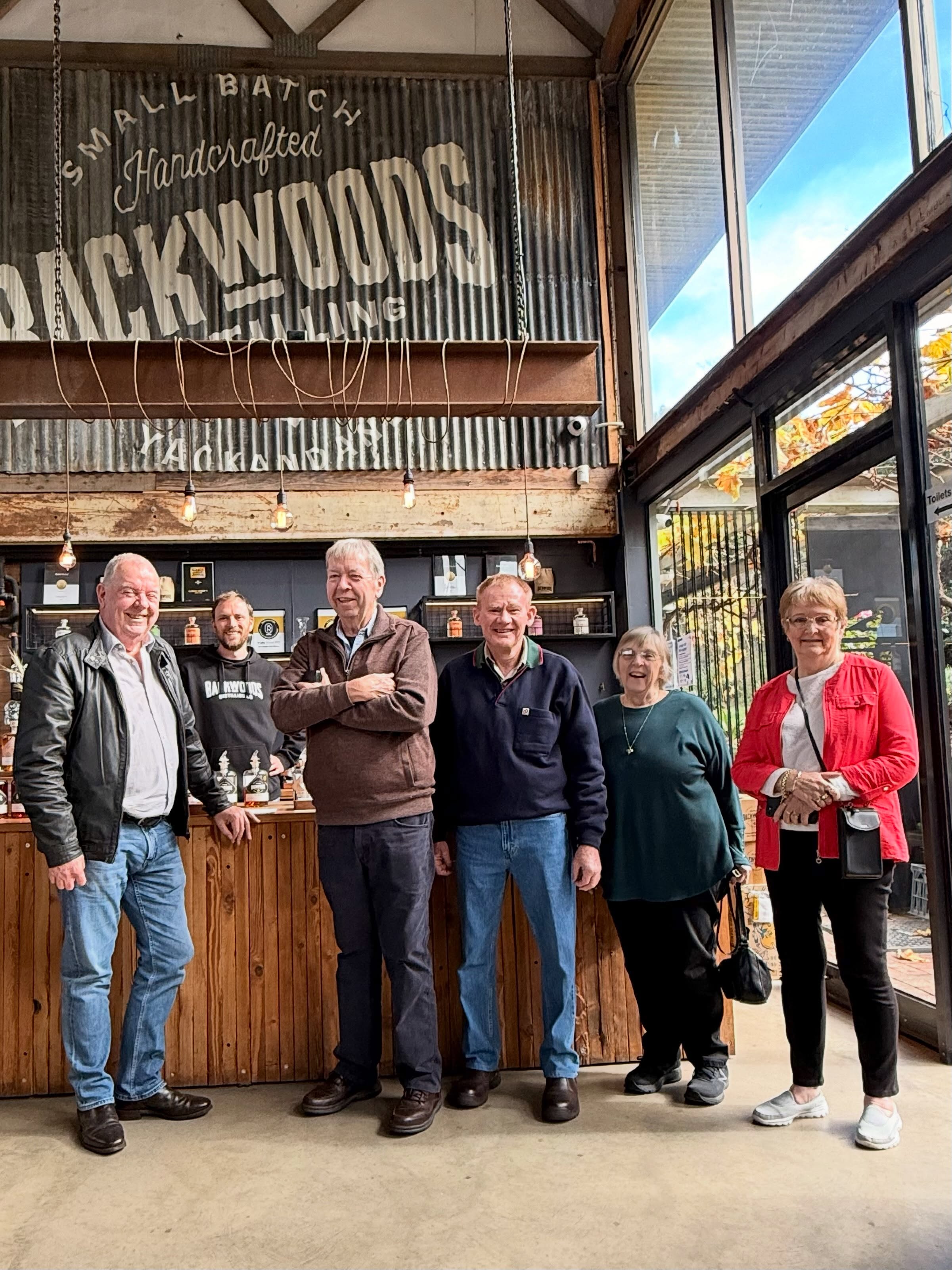The boys are back in town - these guys booked a second tour in a week because they loved the first wine tour so much.
This tome we headed the Yackandandah and Beechworth.
This was our first stop at @backwoodsdistillingco and Dave provided an excellent tasting experience.
#winetours #beechworth #yackandandah