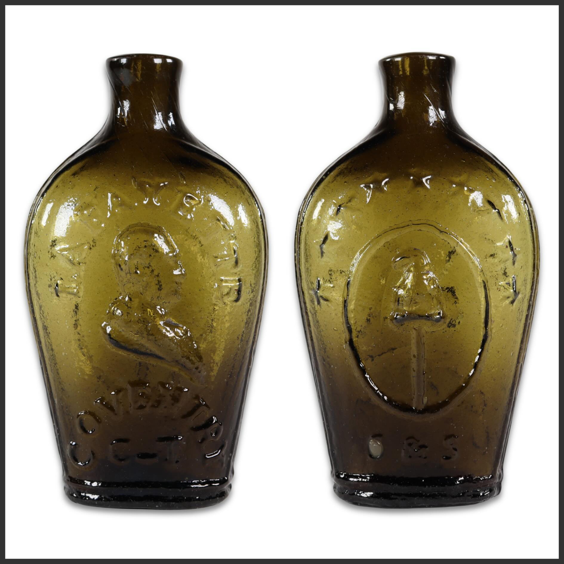 The countdown continues toward the June 12 opening of Independence Unfolded: America at 250.
A half-pint historical flask in olive-yellow glass featuring a molded Liberty Cap motif emblematic of republican ideals. Produced by the Coventry Glass Works of Coventry, Connecticut between 1825 and 1835, the flask reflects the patriotic sentiment and commemorative spirit surrounding Lafayette’s celebrated return visit to the United States.
Historical flasks of this period transformed national memory into everyday objects, preserving Revolutionary symbolism within American material culture. The Liberty Cap, long associated with liberty and republicanism, stands here as a powerful emblem of the enduring ideals of the Revolution in the generation that followed independence.
Exhibited in Bienvenue au Général Lafayette, The Cabildo, commemorating the 200th anniversary of Lafayette’s visit to Louisiana.
#Gallery76Americana #Lafayette #HistoricalFlask #Americana #America250