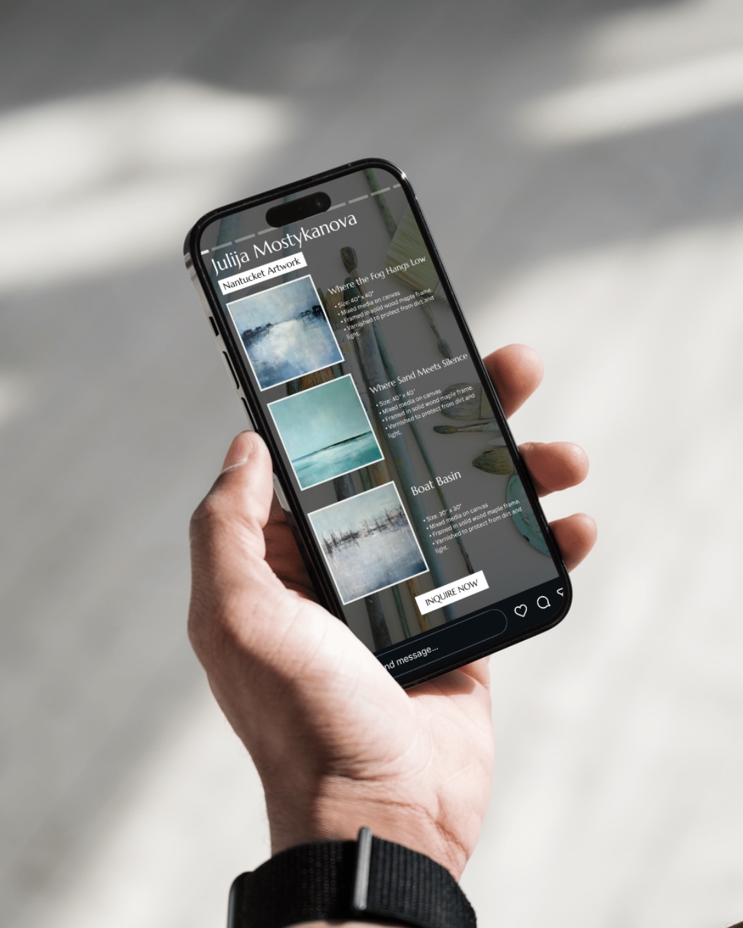 A look at some ad creatives designed for @nantucket_magazine and @nantucketcurrrent.
Each piece is built with placement in mind, how it will be seen, where it lives, and what it needs to communicate in a single moment.