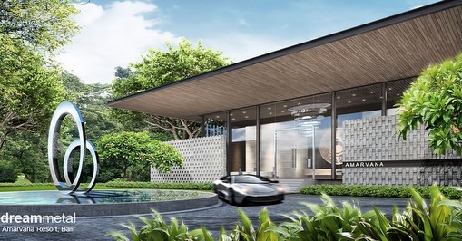 Hotel design proposal for Amarvana Bali resort and Amarsvati Lombok Resort.