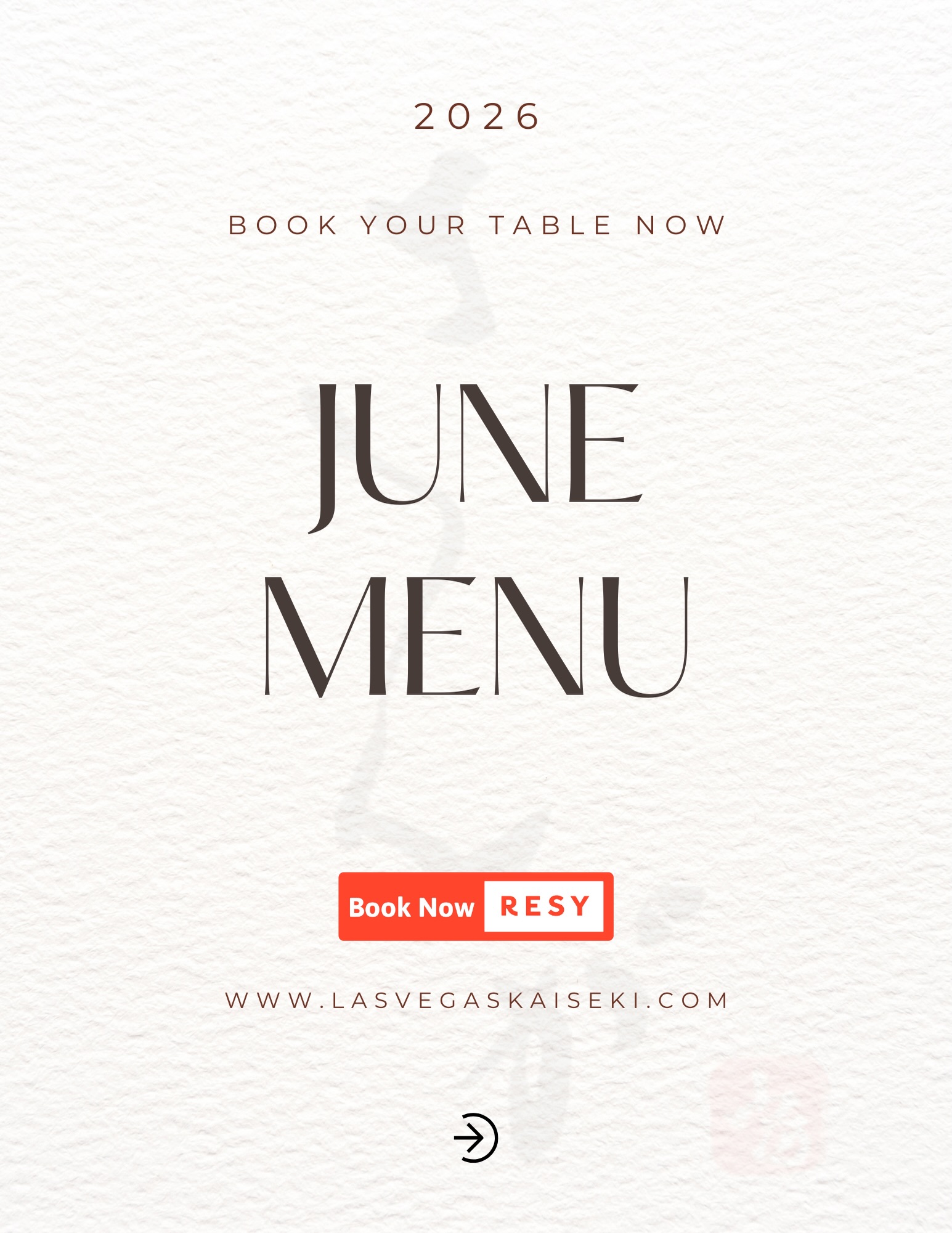 The wait is over. ✨
Kaiseki Sanga's June Menu has officially arrived. Experience a new seasonal kaiseki course thoughtfully crafted with the finest ingredients of the season.
Reservations are now available • Link in bio.
#KaisekiSanga #LasVegas #VegasLocals #dinnerdate #AuthenticJapaneseFood