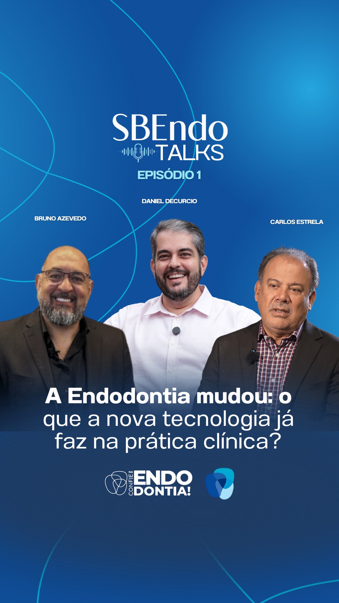 A discussão sobre o uso da tomografia na Endodontia ainda faz sentido?
Neste trecho do SBEndo Talks, os professores Carlos Estrela, Bruno Azevedo e Daniel Decurcio discutem como a tomografia deixou de ser uma tecnologia do futuro para se tornar uma ferramenta essencial na tomada de decisão clínica.
Mais do que debater sua eficácia, o desafio atual está relacionado ao acesso à tecnologia e à forma como utilizamos as informações disponíveis para oferecer diagnósticos e tratamentos cada vez mais precisos.
🎙️ SBEndo Talks — Parte I
Confira o episódio completo no canal da SBEndo no YouTube e acompanhe conteúdos produzidos para fortalecer e valorizar a Endodontia.
Acesse: https://www.youtube.com/@sbendo.oficial
@sbendo.oficial
#SBEndo #SBEndoTalks #Endodontia #Odontologia #Tomografia #DiagnósticoEndodôntico #TecnologiaNaOdontologia #ConfieNaEndodontia