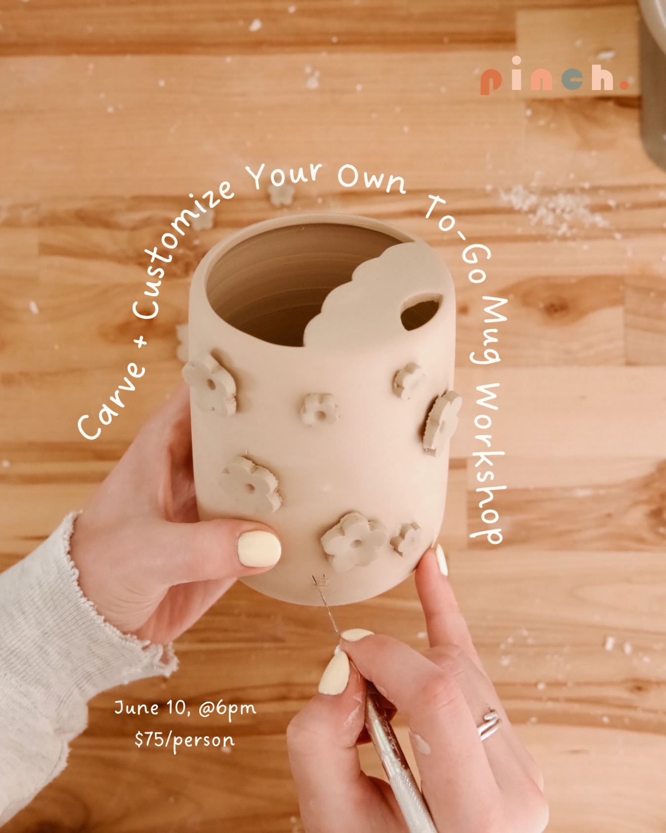 Join us on June 10th for a one-night workshop where you’ll customize your very own ceramic to-go mug!☁️✨
Our team will pre-wheel throw the body for you, then you’ll create your lid and personalize your mug through carving, stamping, and 3D clay additions to make it completely your own.
At the end of the session, you’ll choose from our selection of tableware-grade glaze colors, and our team will handle the glazing + firing process for you. Your finished mug will be ready for all your future on-the-go sipping!
June 10th 6pm
$75/person
Spots are limited + registration closes 6/9.
Sign up through the link in bio!
#sandiegoactivities #thingstodoinsandiego #potteryworkshop #potteryclasses #travelmug