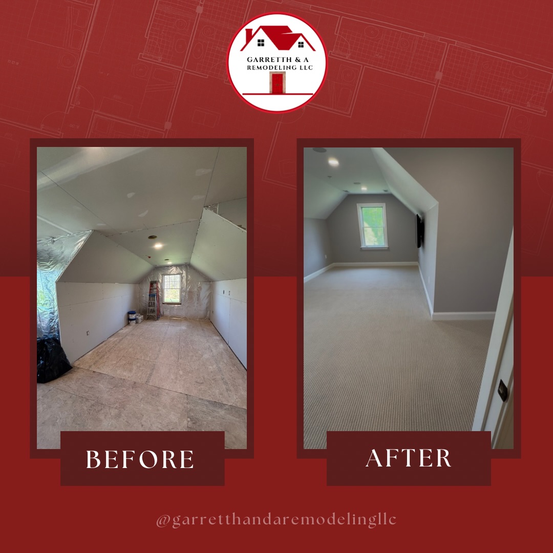 From unfinished attic space to a clean, comfortable, finished room.
Ready to bring new life to your home? Contact us today for a free estimate.
📍Maryland
📞 (301) 433-1974
.
.
.
.
.
.
.
.
.
.
#explorepage #fyp #generalcontractor #beforeandafter #maryland