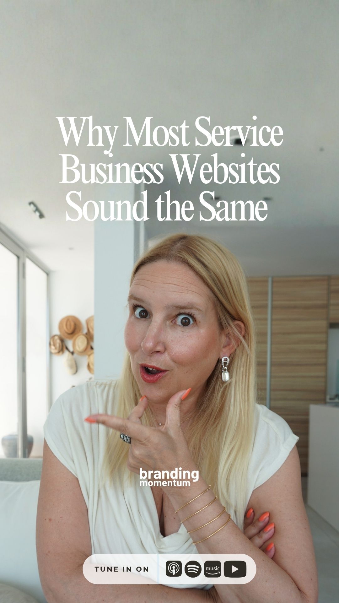 Most service business websites sound like they're trying to impress other business owners.
Awards, credentials, and years of experience.
A long list of reasons they're qualified.
In the meantime, the person reading is trying to answer something much simpler:
"Do you understand what I'm dealing with right now?"
That's where a lot of website copy goes wrong.
The website talks about the business, while the potential client is looking for themselves somewhere on the page.
And when they can't find themselves, they leave.
🎧 New Branding Momentum episode: Why Your Service Business Website Stops Working and What to Fix Before You Redesign
#servicebusinesswebsite #websitecopy #websitedesign #copywriting #brandingmomentum #veronicadipolo