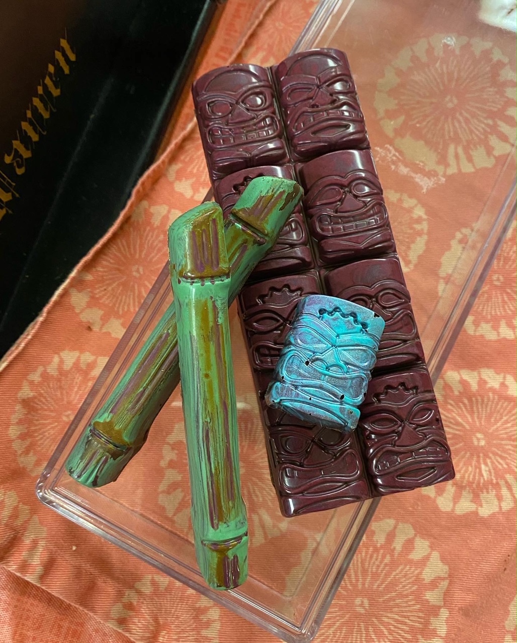 Do You #Tiki? Well these chocolates do! There's a reason they are some of my bestsellers - one bite gives you a piece of paradise! Read more about them (and how to get them into your mouth!) in my newsletter (link in bio). And don’t forget, I will be at the @dr.funksj Spring Bazaar in San Jose, this Sunday!