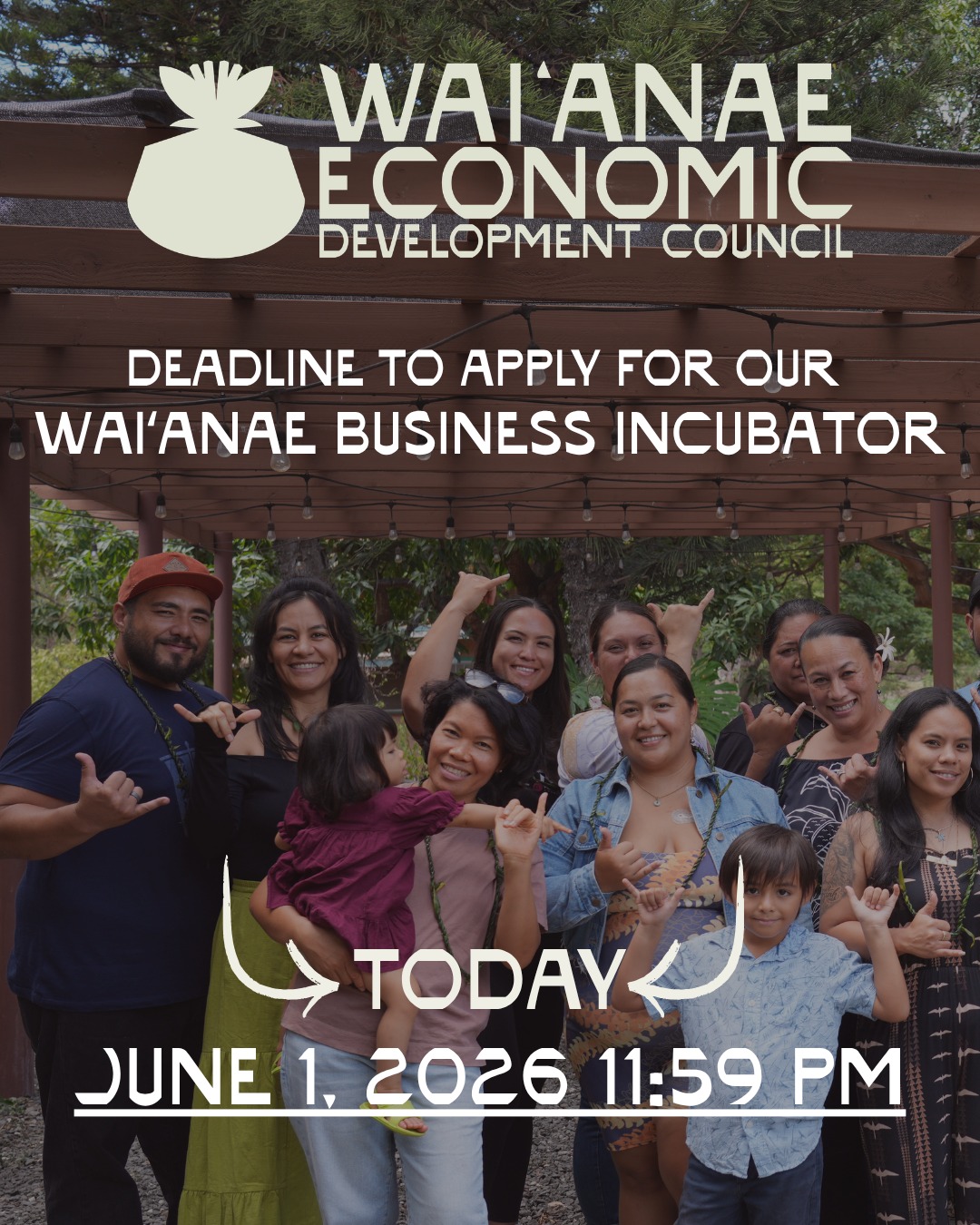 LAST CHANCE TO SIGN-UP IS TODAY - JUNE 1, 2026 11:59 PM
The Waiʻanae Business Incubator Program application period will close on JUNE 1, 2026 11:59 PM.
**************************************
Ever wanted to start your business but don’t know where to start? Or do you have a business but it’s overwhelming? We can help!
Our business program is made for early to mid-stage entrepreneurs and small business owners to help demystify business jargon, establish financial systems, give basics on marketing and business branding and much more!
The Waiʻanae Business Incubator Program provide participants with:
✅ 8 Virtual Workshops, after work, for your convenience!
✅ One-on-One Personalized Coaching Sessions
✅ Networking and Resources for all of our participants
✅ Commencement Ceremony to celebrate your accomplishments
✅ Opportunity to showcase at Waiʻanae Moku Made, our own mākeke event
✅ Exclusive membership to our Alumni Circle, created to give continued support to our past participants
Don’t hesitate - sign up TODAY! Visit the link in our bio or go to www.thewedc.com/WBI for more information.
We’ll see YOU in the Incubator!
#waianaebusinessincubator #waianaestrong
#smallbusiness #entrepreneurs #makekeready