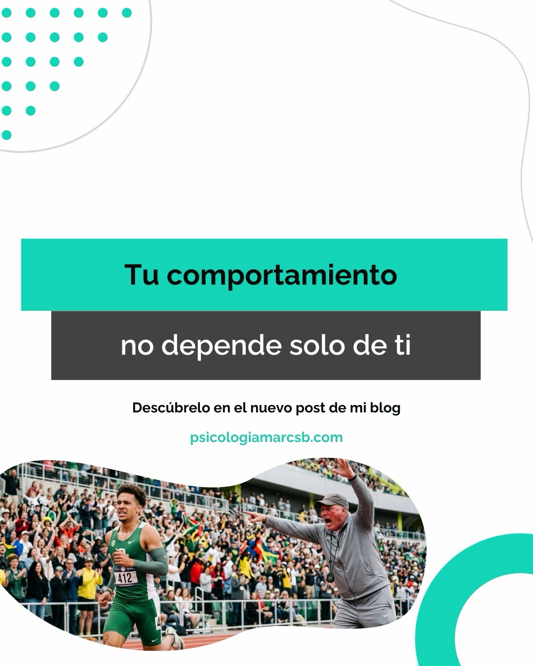 Si quieres entenderte mejor, no mires solo hacia dentro.
Mira también el contexto en el que actúas.
#Psicología #PsicologíaDeportiva #RendimientoDeportivo #SaludMental #analisisconductual