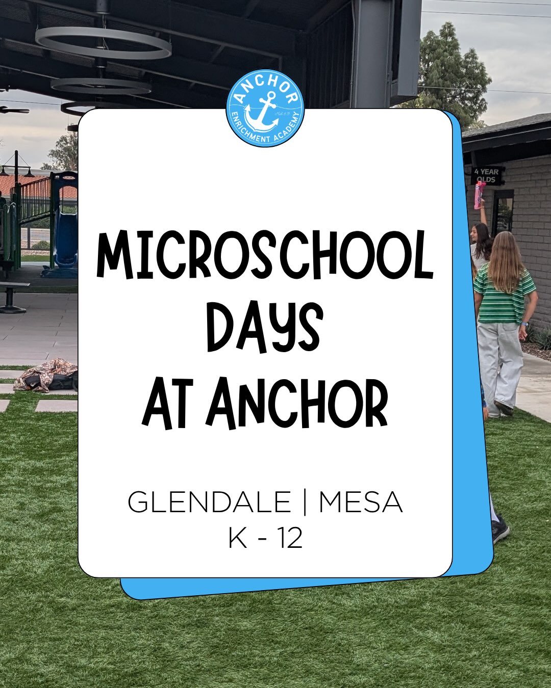 ⚓ Looking for a homeschool program that combines academic support, enrichment, and community?
During our Microschool Days, students participate in core academic blocks, daily enrichment opportunities, and meaningful community-building in a Christ-centered environment. With small groups, personalized support, and programs for grades K–12, students are encouraged to learn, grow, and thrive.
Now enrolling in Glendale & Mesa.
👉 Swipe to learn more. Click the link in bio to enroll.