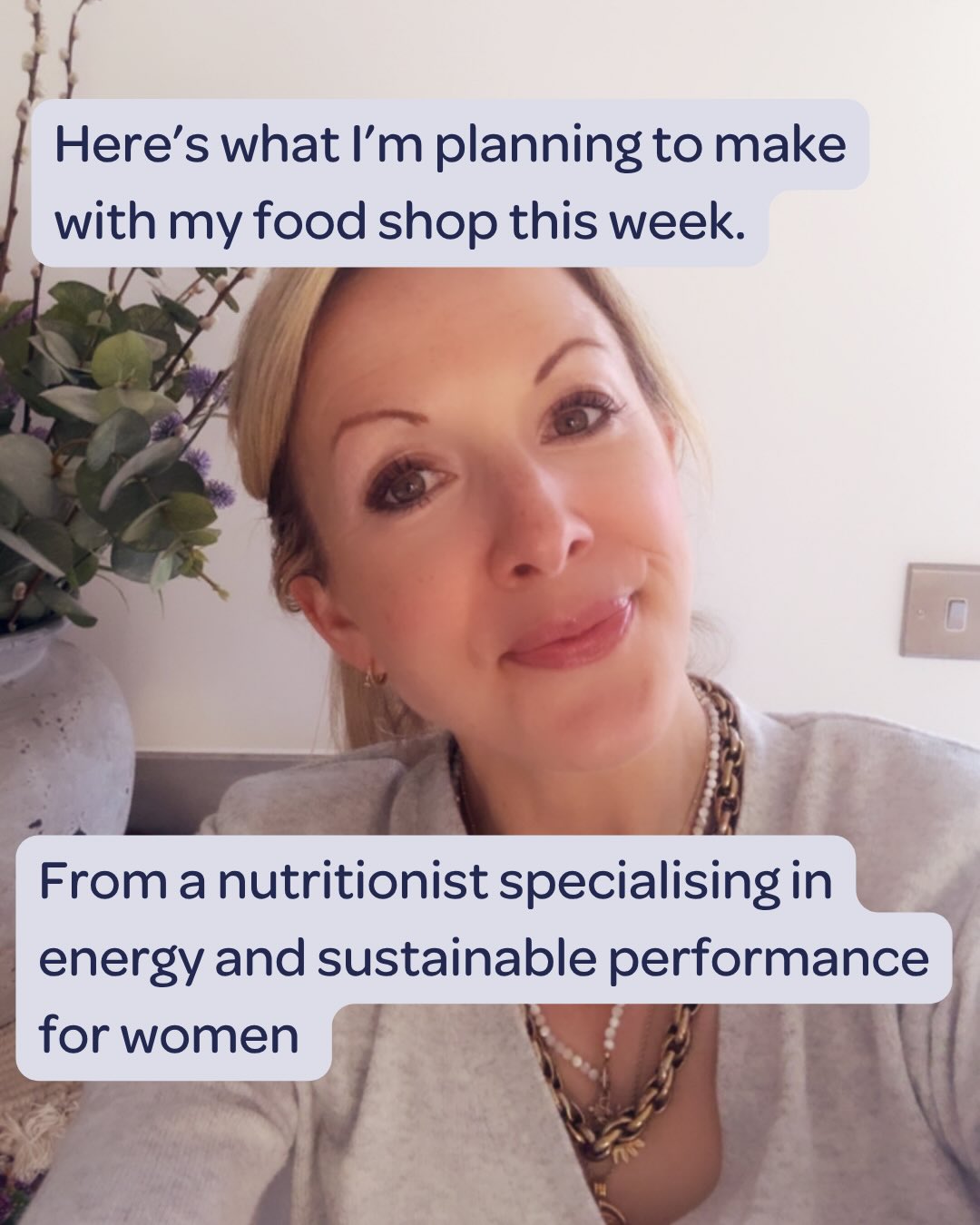 This week’s food shop was all about meals that actually do something. I’m all about simple, balanced meals that are nutrient dense so I know I’m resourcing my body for my busy life….
Energy that lasts. A gut that feels settled. Hormones that aren’t working against you. And enough variety that eating well doesn’t feel like a chore.
Here’s what made it into the basket - and why:
Salmon poke bowls with broccoli and pickled cucumber - omega 3s for inflammation, fermented veg for the gut microbiome
Fresh juices - greens or beetroot, apple and ginger - liver support, antioxidants, a genuinely easy way to get more in
Roast chicken with Med roasted veg, butter beans and salsa verde - complete protein, fibre, healthy fats, all in one pan
Tuna niçoise with asparagus - another omega 3 hit plus asparagus is brilliant for oestrogen clearance
High protein yoghurt bowls - blood sugar stability, gut-friendly bacteria, keeps cravings quiet
Seabass with fennel, capers and cherry tomatoes - light, anti-inflammatory, genuinely one of my favourites
Herby scrambled eggs on toasted rye with avo and rocket - slow-release energy, healthy fats, the breakfast that keeps you going
Medjool dates with almond butter and dark chocolate - because balanced eating includes something that feels indulgent without the crash
This is what eating for energy actually looks like. Not perfect. Not complicated. Just intentional.
Save this for your next food shop 🛒 Which meal shall I film for you first? 👇🏻