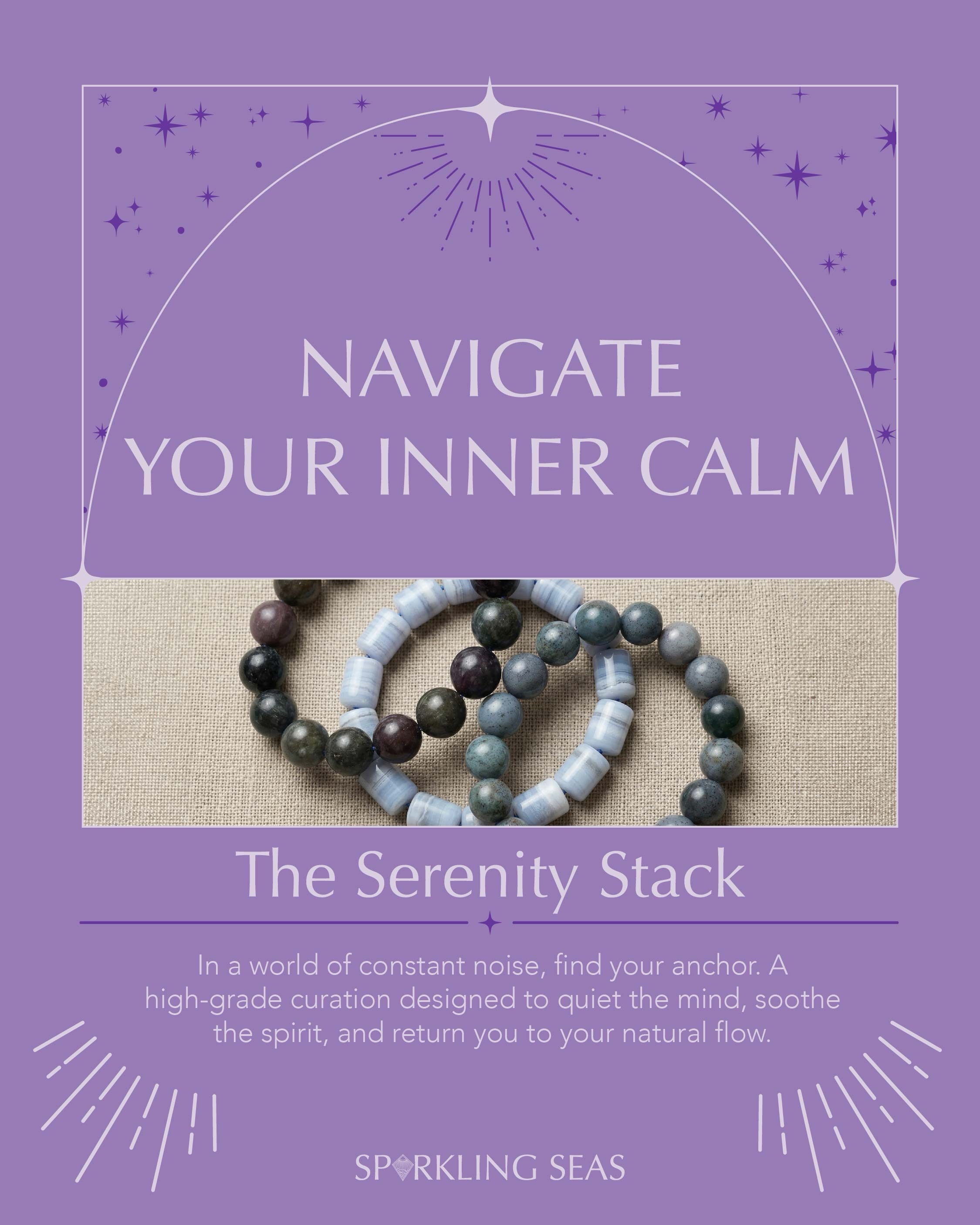 Some seasons ask us to move faster.
Others remind us to slow down.
The Serenity Stack was created for those moments when you need a little more peace, clarity, and grounding in your day.
Featuring Blue Lace Agate, Ocean Jasper, and Sapphire, three stones thoughtfully curated to support calm communication, emotional balance, and focused energy.
Wear them individually or together, depending on what you need most.
Which intention are you choosing today: clarity, peace, or emotional release?🤍
#SparklingSeasPH #CrystalBraceletsPH #NaturalCrystals #CrystalJewelryPH #BlueLaceAgate OceanJasper