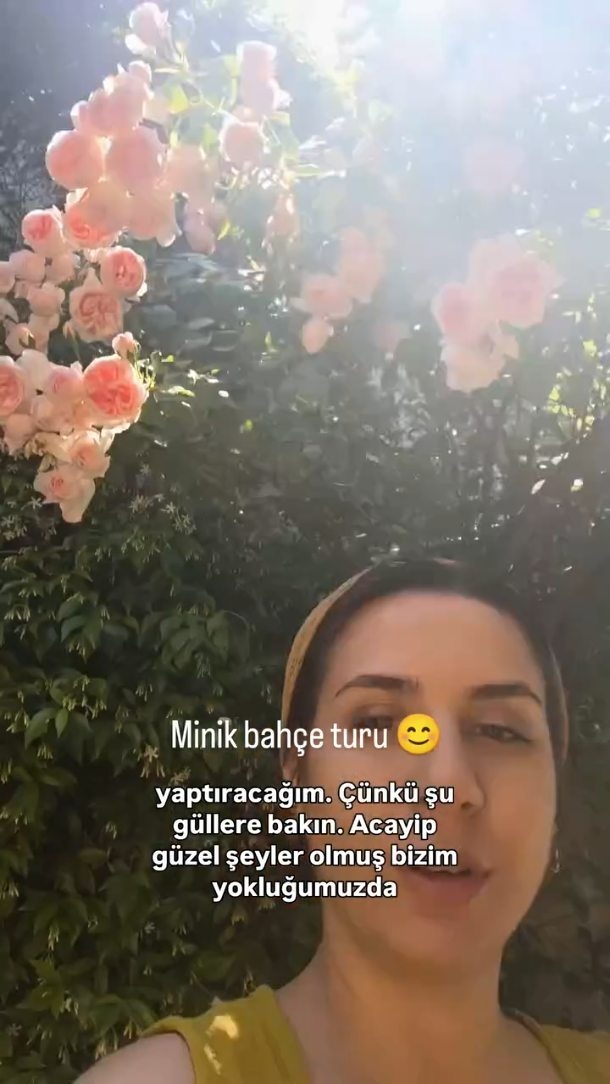 Tatil dönüşü yuvaya kavuştuk, sizinle minik bir bahçe turu yapalım 😘🍀