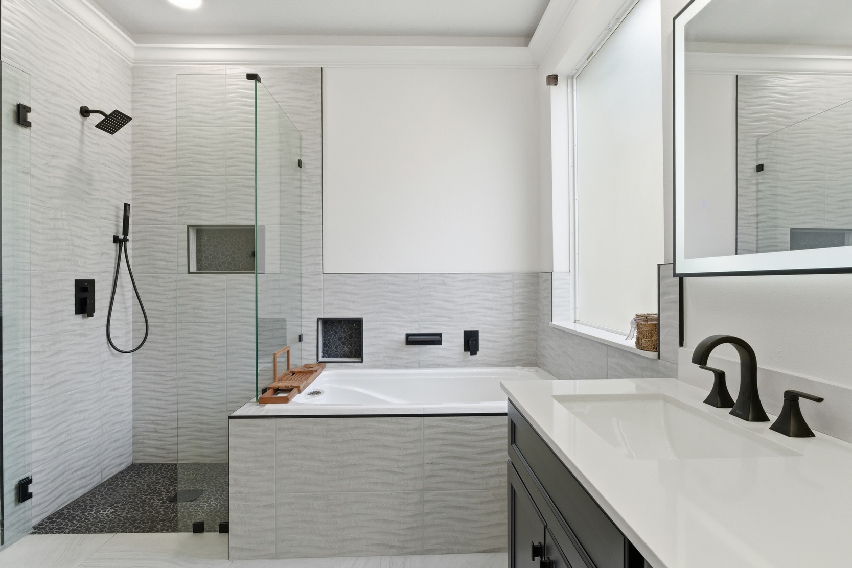 A timeless master bathroom transformation ✨
Designed with premium materials from @floors_and_tiles , this space combines elegance, functionality, and lasting quality. From the stunning tile selections to the carefully crafted details, every element was chosen to create a spa-like retreat our clients can enjoy every day.
At Remart Construction, we specialize in creating beautiful bathrooms that elevate the comfort and value of your home.
📍 Serving Orlando, Celebration, Windermere, Dr. Phillips & surrounding areas.
#MasterBathroomRemodel #BathroomRenovation #FloorAndDecor #BathroomDesign #HomeRemodeling
