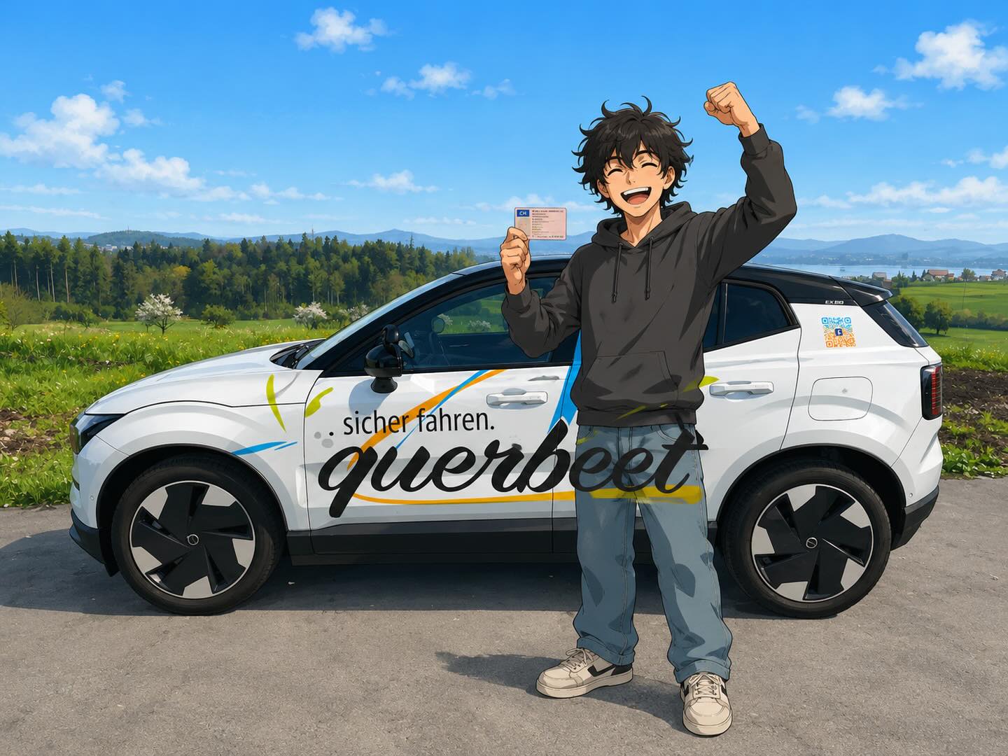 Gratulation an Alex zur bestandenen Prüfung 🚗🏁
Es war mir eine Freude dich auf deinem Weg zum Führerschein zu begleiten. 🙏🏼
Ich wünsche dir alles gute und unfallfreie Fahrt. 🍀🥳
#fahrschulehagendorn #ausbildung #top #erfolgreich #volvoex30
