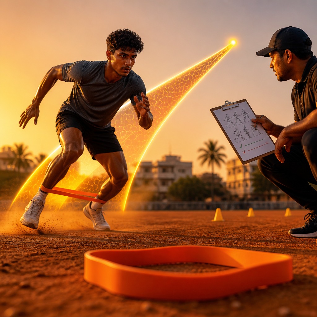 A concise sport-specific circuit from Fitness Inc. that builds power while protecting against reinjury — designed for Chennai conditions and informed by sports physiotherapy. The video demonstrates biomechanical cues, safe modifications for common injuries, and progressive loading strategies. It highlights measurable benefits: increased power, improved movement quality, and reduced reinjury risk. Viewers are encouraged to try the modified repetitions shown, pause and consult a clinician for any pain, and share their progress below. Link in bio. 💪📹🏃♂️📍Chennai #SportsPhysio #InjuryPrevention #ChennaiAthletes #PerformanceTraining #FitnessInc #RehabToPerformance #Biomechanics #SafeTraining