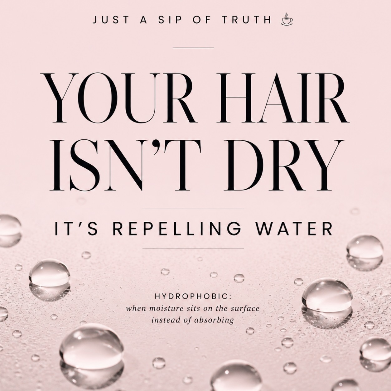 Block ex-boyfriends not your hairs potential.
Color not lasting? Products not living up to their claims?Check this out⬆️.
…the more hue know.
#haircaretips
#haircolor
#hydrate
#nobadhairdays
#justasipsunday