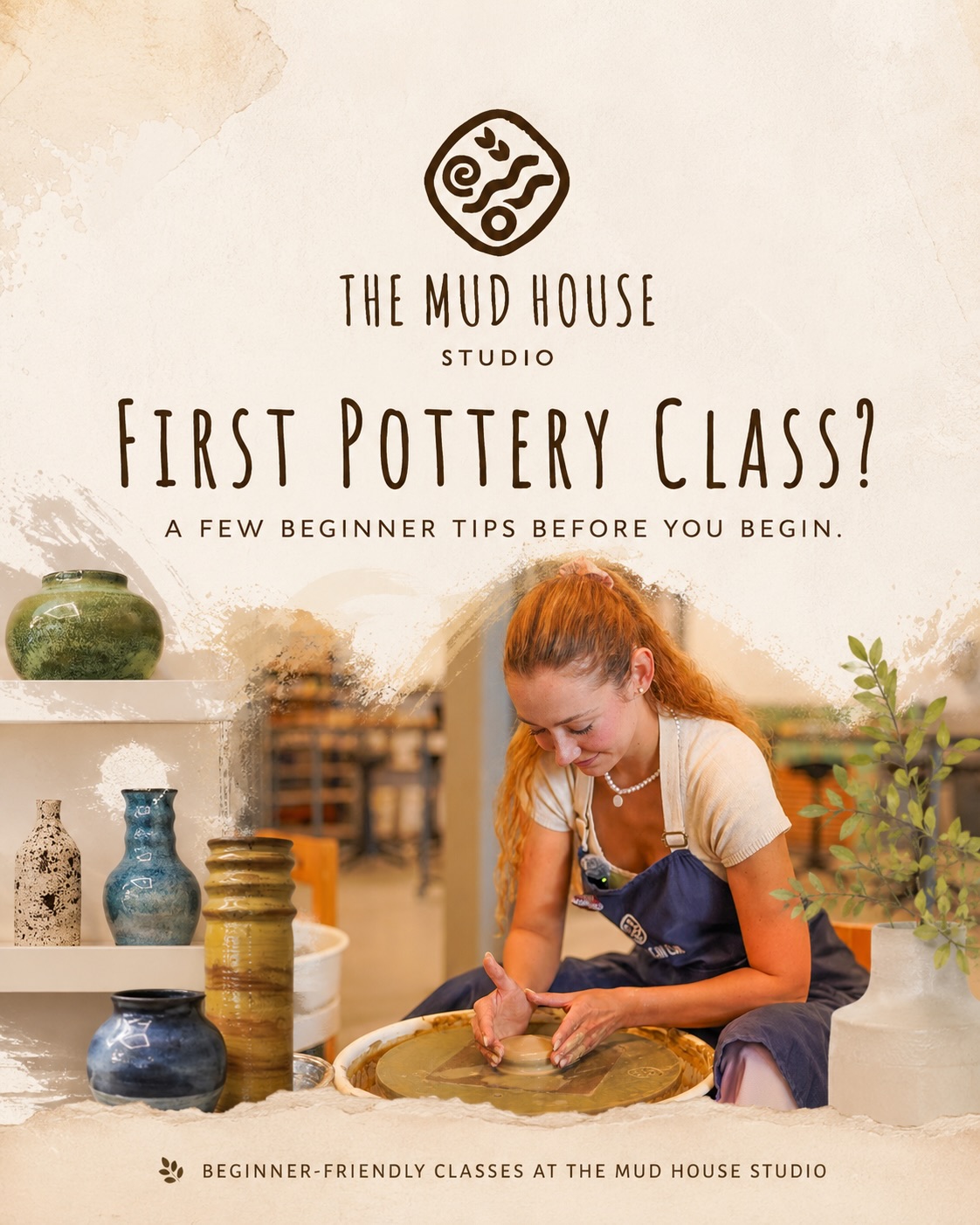 First pottery class? 🤎
No experience needed. Our beginner-friendly classes are designed to help you get comfortable with clay, learn the basics, and enjoy the process at your own pace.
A few small tips before you start can make your first session even more enjoyable.
Swipe through to see what to expect and what’s required before your class. →
#TheMudHouseStudio #PotteryClass #BeginnerPottery #DubaiWorkshops #CeramicsStudio