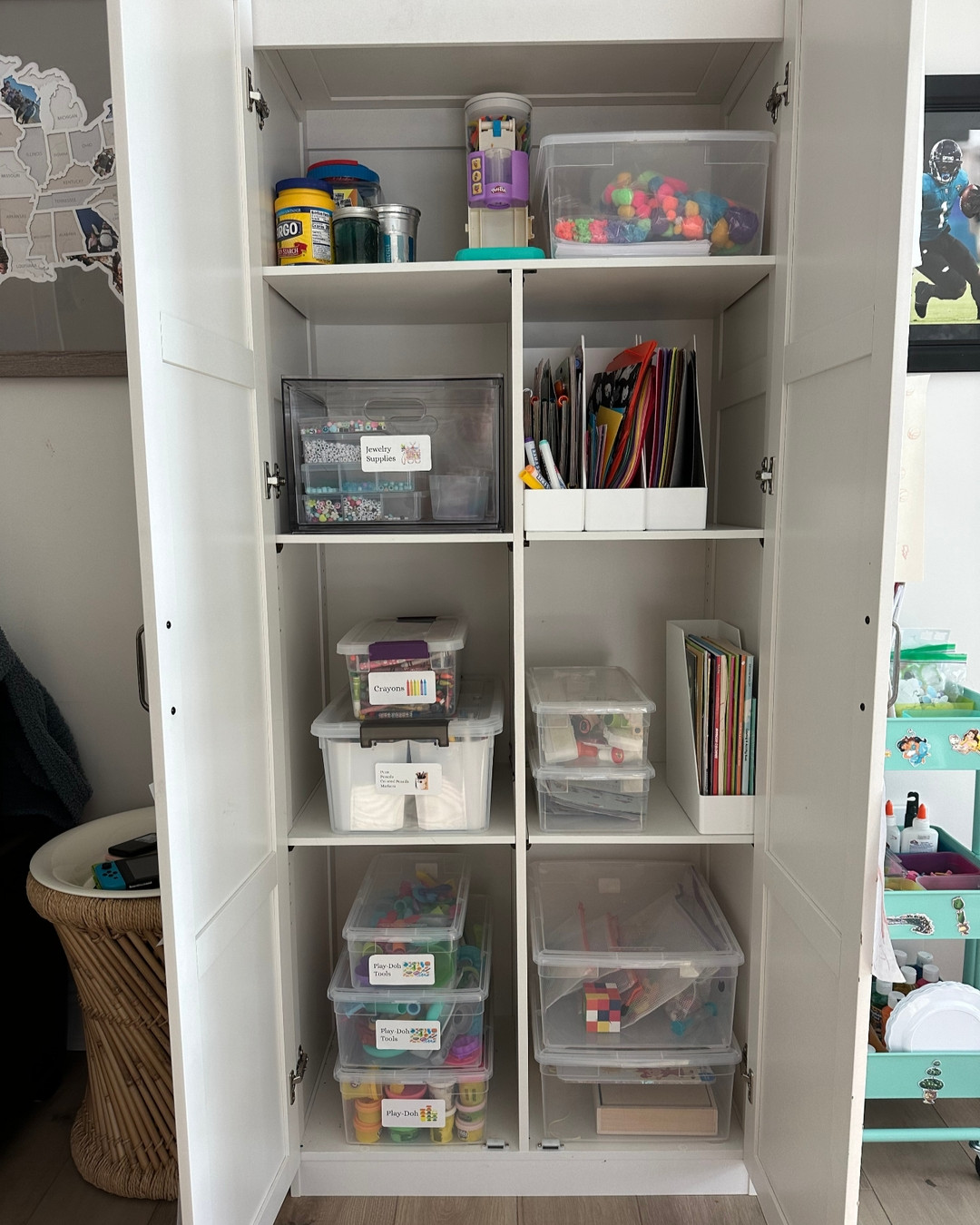 A kids’ space can be both organized and creative.
It’s not about putting everything away and making it untouchable… it’s about giving everything a home so kids can easily grab what they need and just as easily put it back.
We created simple, clear categories so this space stays functional without taking away the fun.
Because the goal isn’t perfection… it’s a system that grows with them.
✨ Easy access
✨ Clear structure
✨ Room for creativity
When organization supports how kids actually play, everything just flows better.
👉 Ready to create a system that works for your family? Let’s make it happen.
.
.
.
#YourChaosManaged #KidsOrganization #PlayroomOrganization #OrganizedHome #FunctionalSpaces #PalmCoastFL #StAugustineFL #JacksonvilleFL