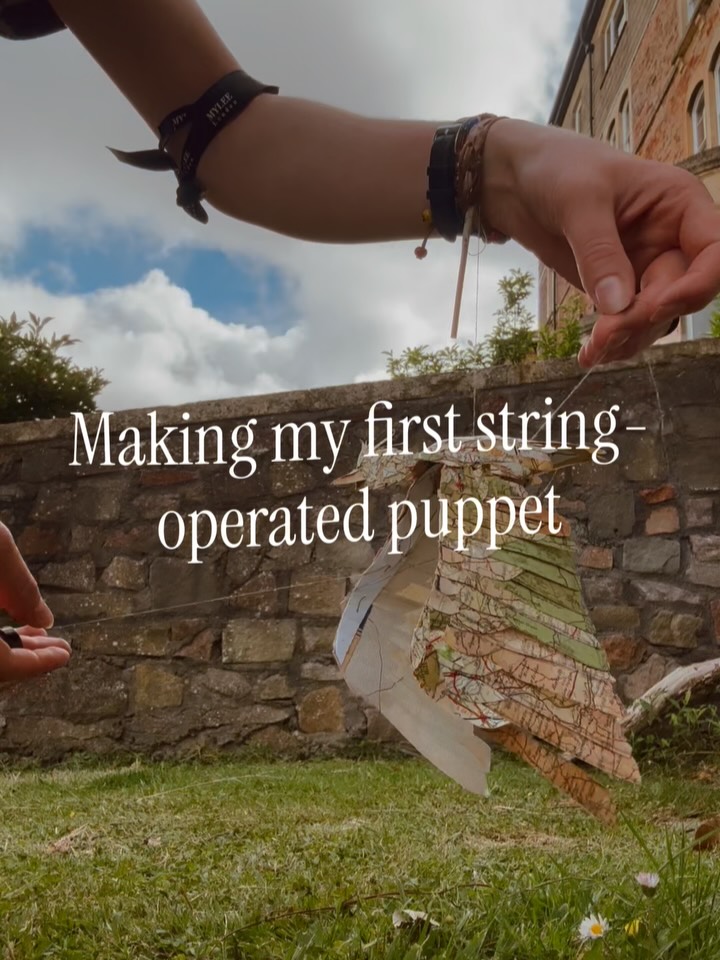 Making my first string-operated puppet !!
Anyone who knows me, knows I love things that move. Specifically the idea of creating interactive wildlife art that moves (like @lesmachinesnantes) really appeals to me.
However, it’s something I have *no* experience with. I’ve played around the edges of this concept for a while with my spider swing & my whale puppet, but the whole area of puppetry and animatronics is so complicated, that I don’t really know where to start >.<
Having said all of this: this is my first lil attempt at a string-operated puppet. It’s a skylark, made of an old map in a similar vein to some of my other work.
I don’t think it’s done yet. I definitely think I need to practise operating it a *lot* more, as it’s so much harder than I realised (!)
But anyway, have a wee peek and see what you think!
Any thoughts / tips / tricks / general meanderings, lemme know in the comments ! 🫶🏻✨
P.s. included some BTS and close up photos of my lil skylark, as she has taken a *while* to make… and caused one minor incident of accidentally impaling myself with my needle >.<
.
.
.
#puppet #bird #art #bts #skylark @btobirds @rspb @birdlife.international @birdlife.europe @dswfwildlifeart @dswfwildlife