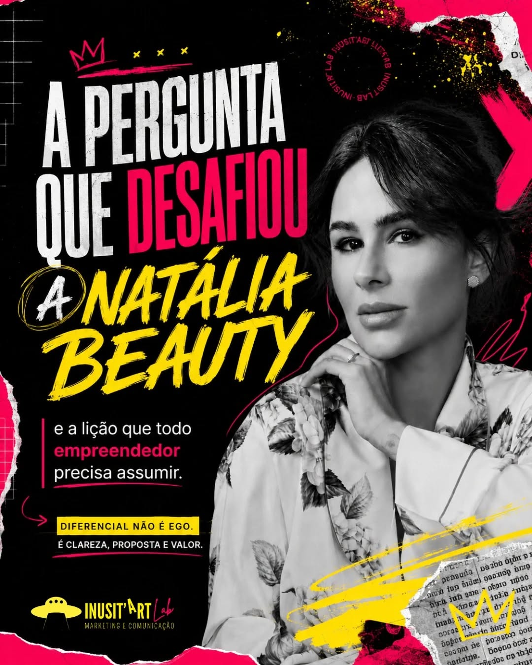 O caso da Natália Beauty viralizou por causa do tom, da exposição e da forma como tudo aconteceu, mas, para mim, a discussão mais importante não está no constrangimento público em si. Está na pergunta.
Qual é o seu diferencial?
Isso deveria ser uma pergunta normal para qualquer negócio, principalmente para quem vende mentoria, formação, acompanhamento, estratégia, posicionamento ou qualquer serviço em que a confiança pesa tanto quanto a entrega.
Quando alguém faz essa pergunta, não está necessariamente atacando, está tentando entender por que deveria escolher você entre tantas outras opções que também se apresentam como referência.
E é aí que muita gente se enrola.
Porque uma coisa é ter resultado. Outra é saber sustentar o que esse resultado significa. Uma coisa é ter visibilidade. Outra é conseguir traduzir por que a sua proposta é diferente, para quem ela faz sentido, como ela funciona e onde está o valor que justifica o investimento.
Fama, faturamento, número de clientes, audiência, palco e prova social ajudam a construir autoridade, mas não substituem clareza.
A literatura de marketing fala disso há décadas. Ries e Trout trabalham a ideia de posicionamento como lugar claro na mente do público. Kotler trata diferenciação como algo que precisa ser relevante, distinto, percebido e comunicável. Ou seja, não basta existir dentro da empresa ou do ego de quem vende.
Se o mercado não entende, se o cliente não percebe e se você não consegue explicar com tranquilidade, então esse diferencial ainda não está maduro.
No fim, talvez a grande lição desse caso seja essa: quem vende qualquer coisa no mercado precisa estar disposto a ser questionado, e mais do que isso, precisa saber responder sem se escorar em palco, status ou agressividade.
Porque diferencial de verdade não desmorona quando vira pergunta.