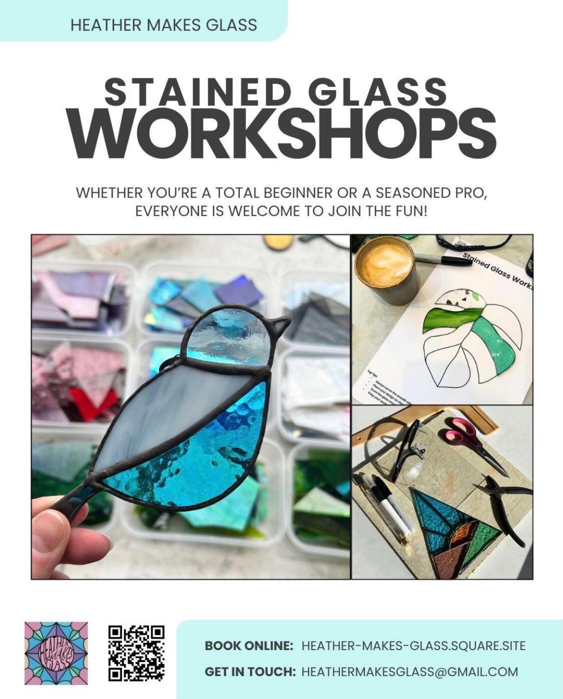 Stained Glass Workshops with the lovely @heather_makes_glass
Whether you’re a total beginner or a seasoned pro, everyone is welcome to join in the fun!
She has two workshops this weekend and swipe 👉 for upcoming dates!
📍oneforty - 140 Vaughan Road, HA1 4EB
#westharrow #harrowonthehill #stainedglassworkshop