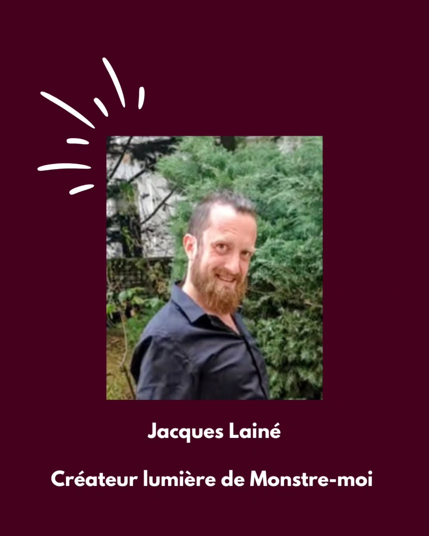 🎭On vous présente le créateur lumière de MONSTRE-MOI 🎉
Jacques Lainé est créateur lumière et régisseur général.
Après une formation de régisseur lumière il intègre compagnies et théâtres en tant que régisseur plateau et lumière, puis régisseur général.
Arrivé à Paris en 2019, il travaille pour plusieurs cabarets tel que Madame Arthur et le Crazy Horse.
Depuis 2021, il est retourné vers le théâtre en rejoignant entre autre la MC93, le 11•Avignon ou encore le Théâtre de Belleville ainsi que des compagnies telles que Hercub'
et la Compagnie Nouveau Jour comme régisseur lumière et général.
En 2024 il signe sa première création lumière pour La Danseuse de Justine Raphet.
Après Dea Mater, il continue son travail avec la compagnie Soleil Noir en réalisant les lumières pour Monstre-Moi.
Venez découvrir son travail du 4 au 25 juillet à 18h10 relâche les jeudis au Théâtre de l'Oriflamme 🔥 Lien en bio pour réserver
#theatre #createurlumiere #monstremoi #avignon