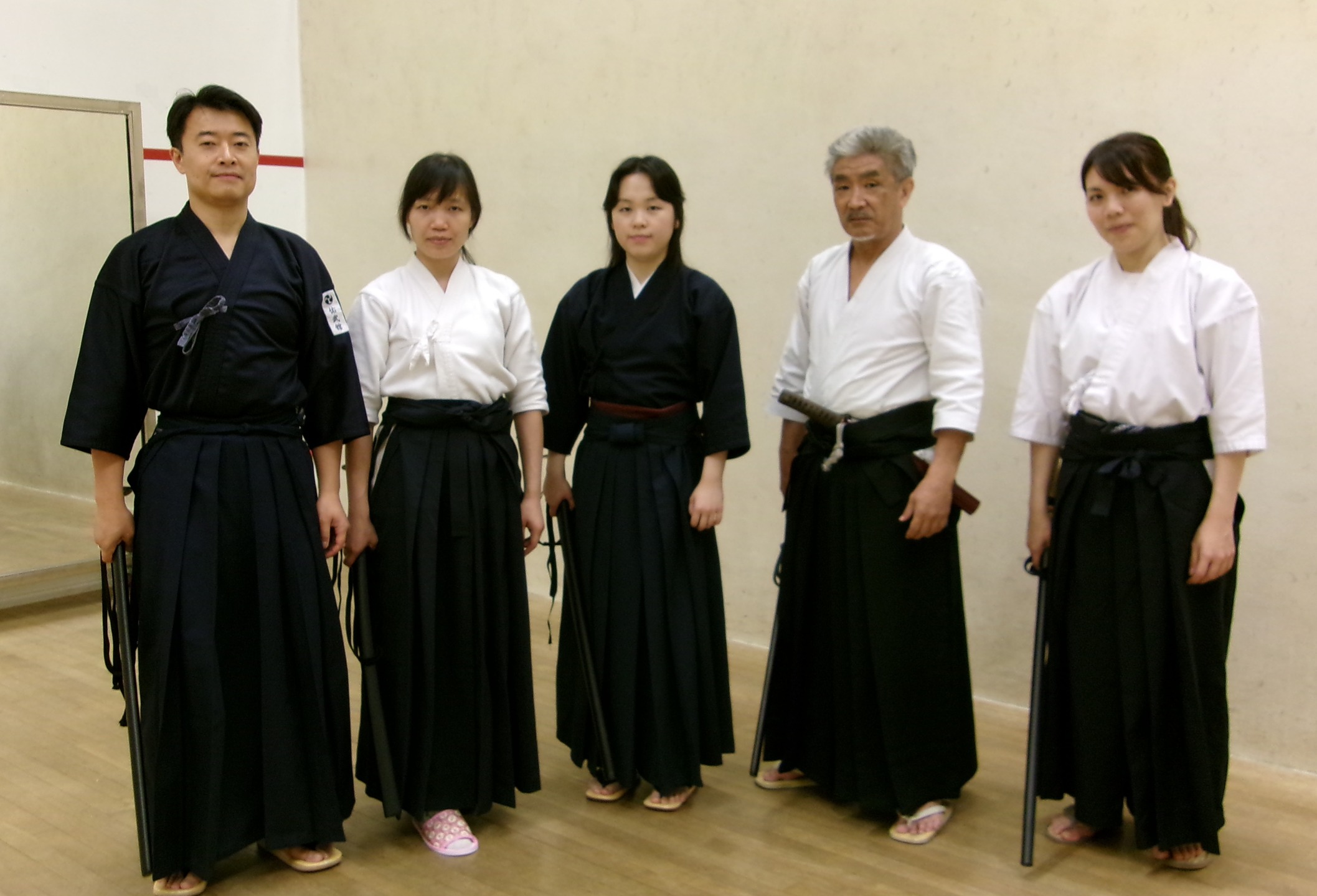 Thursday Toyamaryu Iai Battodo.
CHamlie san come back to the class.