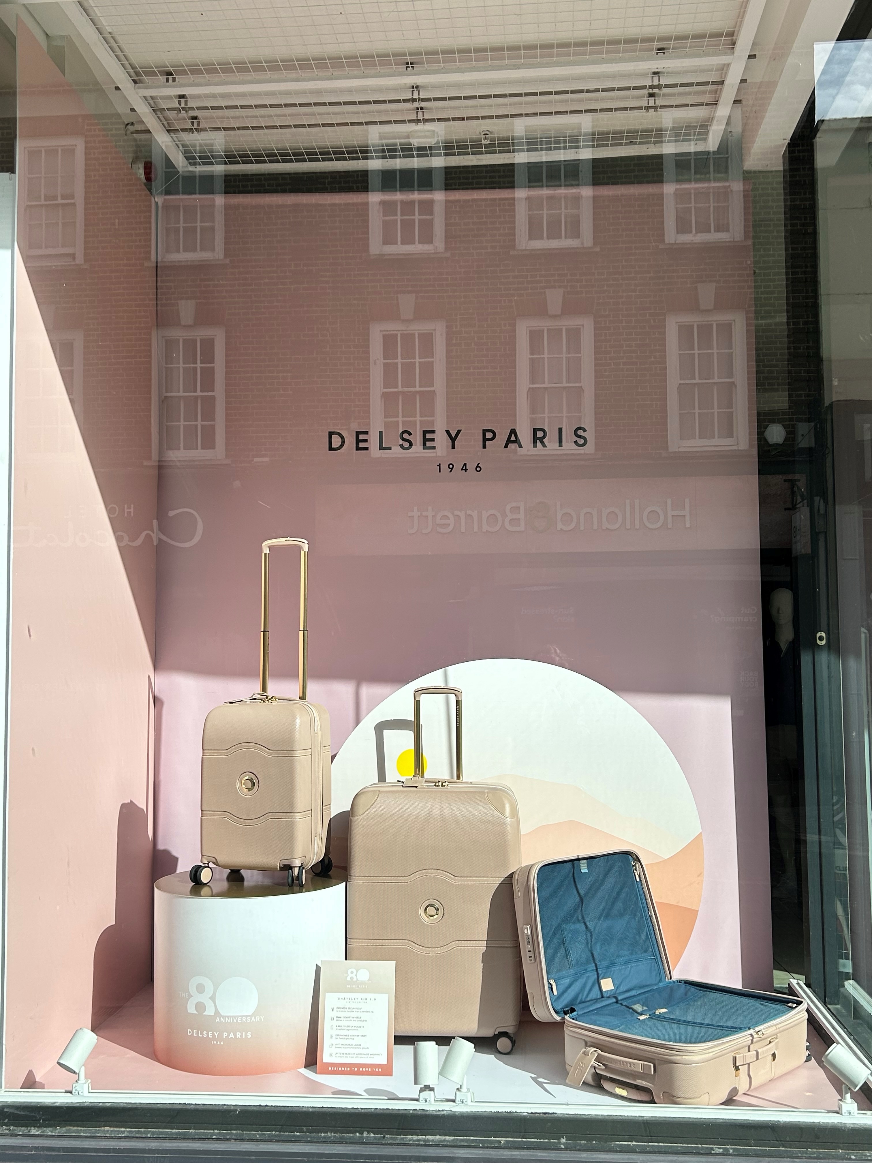 Celebrating 80 years of timeless travel.
Discover the limited edition Chatelet Air 2.0 in Beige Rose by @delseyofficial, now showcased in @danielofwindsor .
A perfect blend of elegance, heritage, and modern design crafted for journeys that deserve a touch of luxury.
Visit Daniels of Windsor to experience this anniversary collection up close.
#DelseyParis #DesignedToMoveWithYou #Delsey80Anniversary #NewLaunch #LimitedEdition