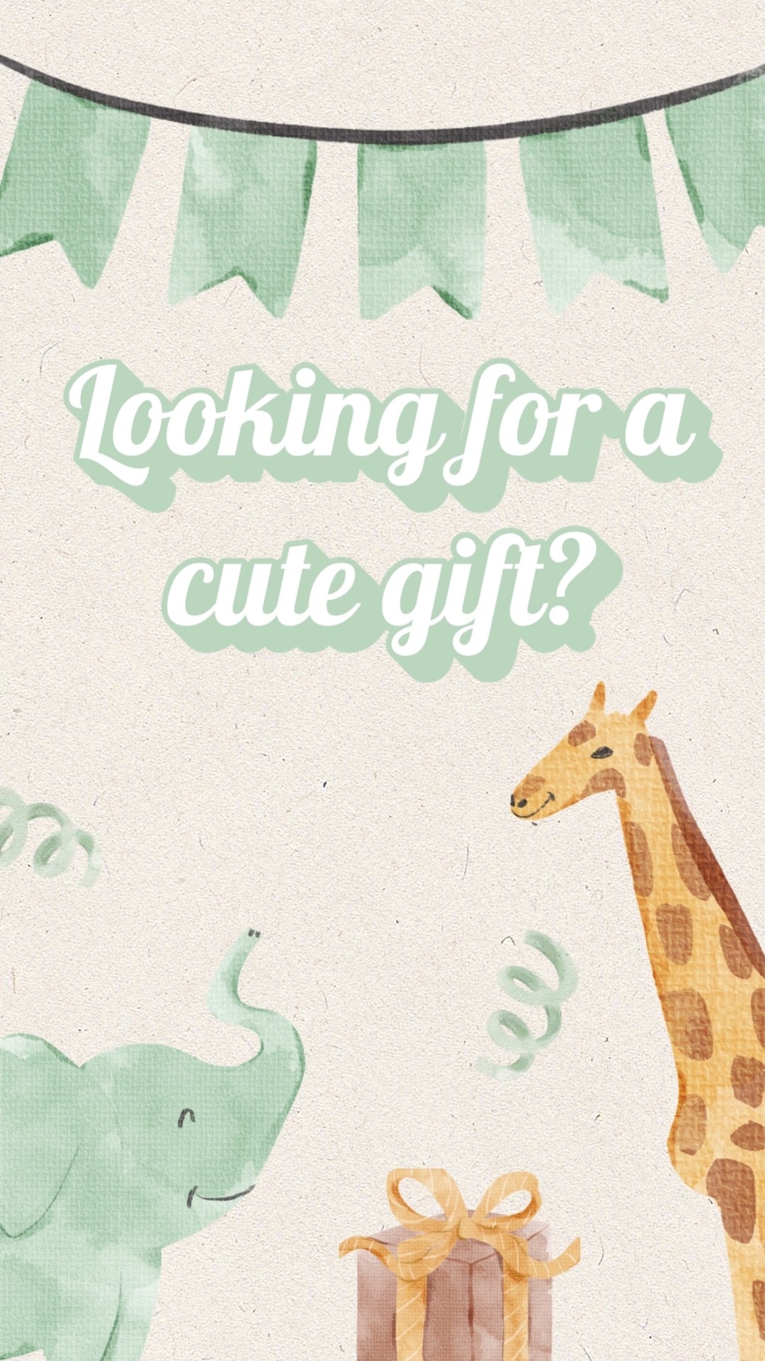 🦒🐘 Looking for a cute gift?
Discover adorable finds for babies, kids and growing families on Wish & Hint. From handmade treasures to thoughtful gifts, you'll find unique ideas that bring joy to little ones and their loved ones.
💛 Curated with care
🎁 Unique gift ideas
✨ Small brands you'll love
#wishandhint #kidsgifts #babygifts #giftideas #shopsmall