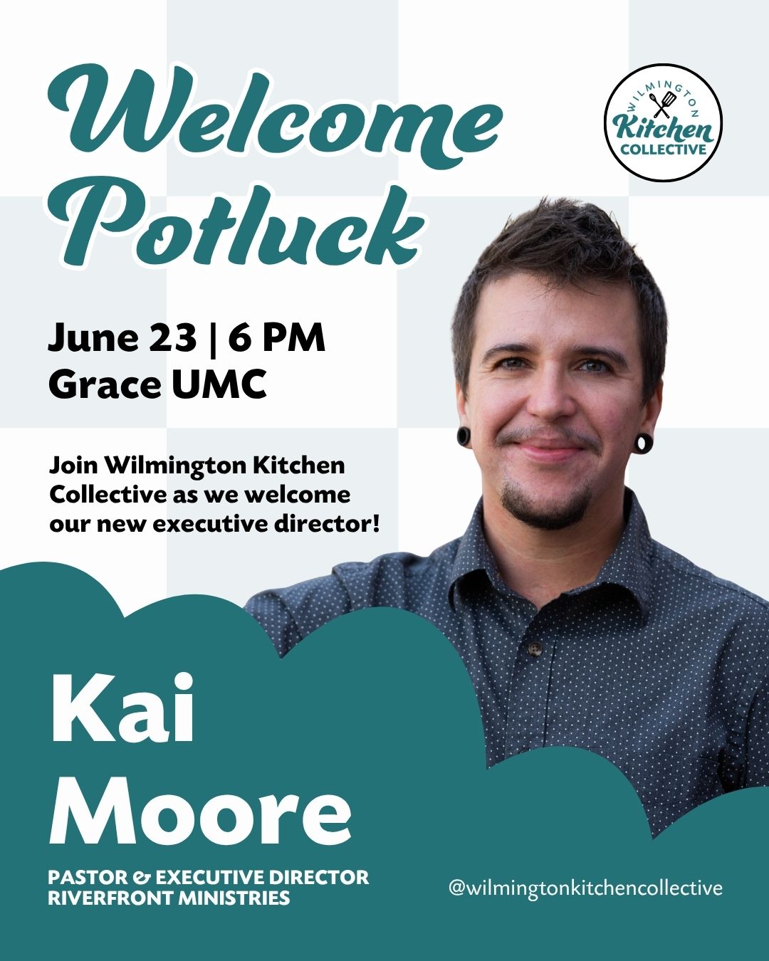 Please join us for a potluck dinner on June 23 from 6-8 PM at Grace UMC as we welcome Kai Moore, Pastor & Executive Director!
Bring a dish and story to share to help Kai settle in and get to know the Wilmington Kitchen Collective family!
Kindly register in advance to let us know you're coming via the link in our bio.
#WilmingtonKitchenCollective #WKC #TheCollectiveWKC #WilmingtonDE #WilmingtonEvents