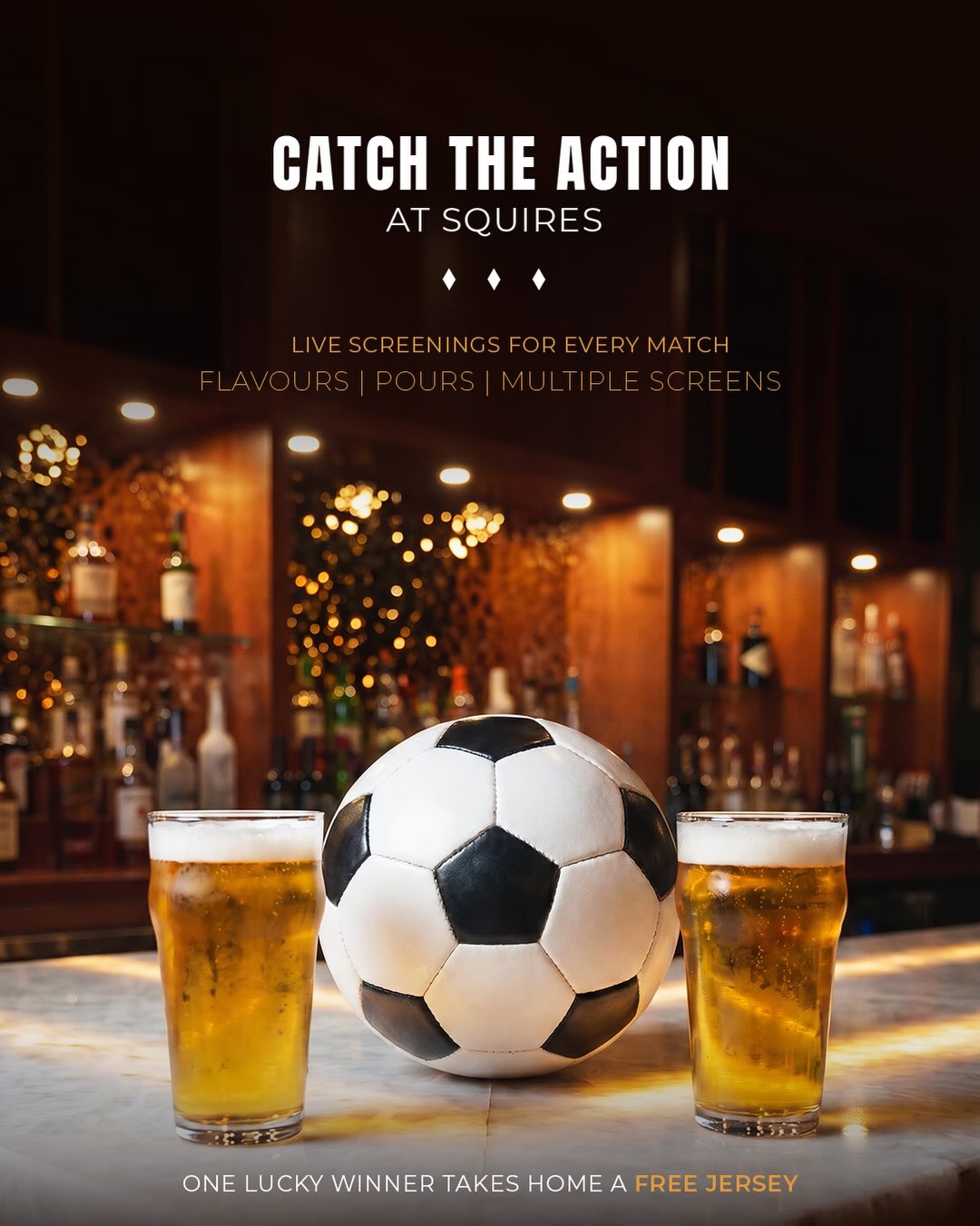 The cheers, the passion, the celebrations. Better shared at Squires.
• Live screenings of every match, June 11 onwards
• Multiple screens
• Chance to win a free jersey
For Reservations & Info:
📞 905-333-6627
🔗 https://www.squires.pub/reservations
📍 3537 Fairview St, Burlington, ON