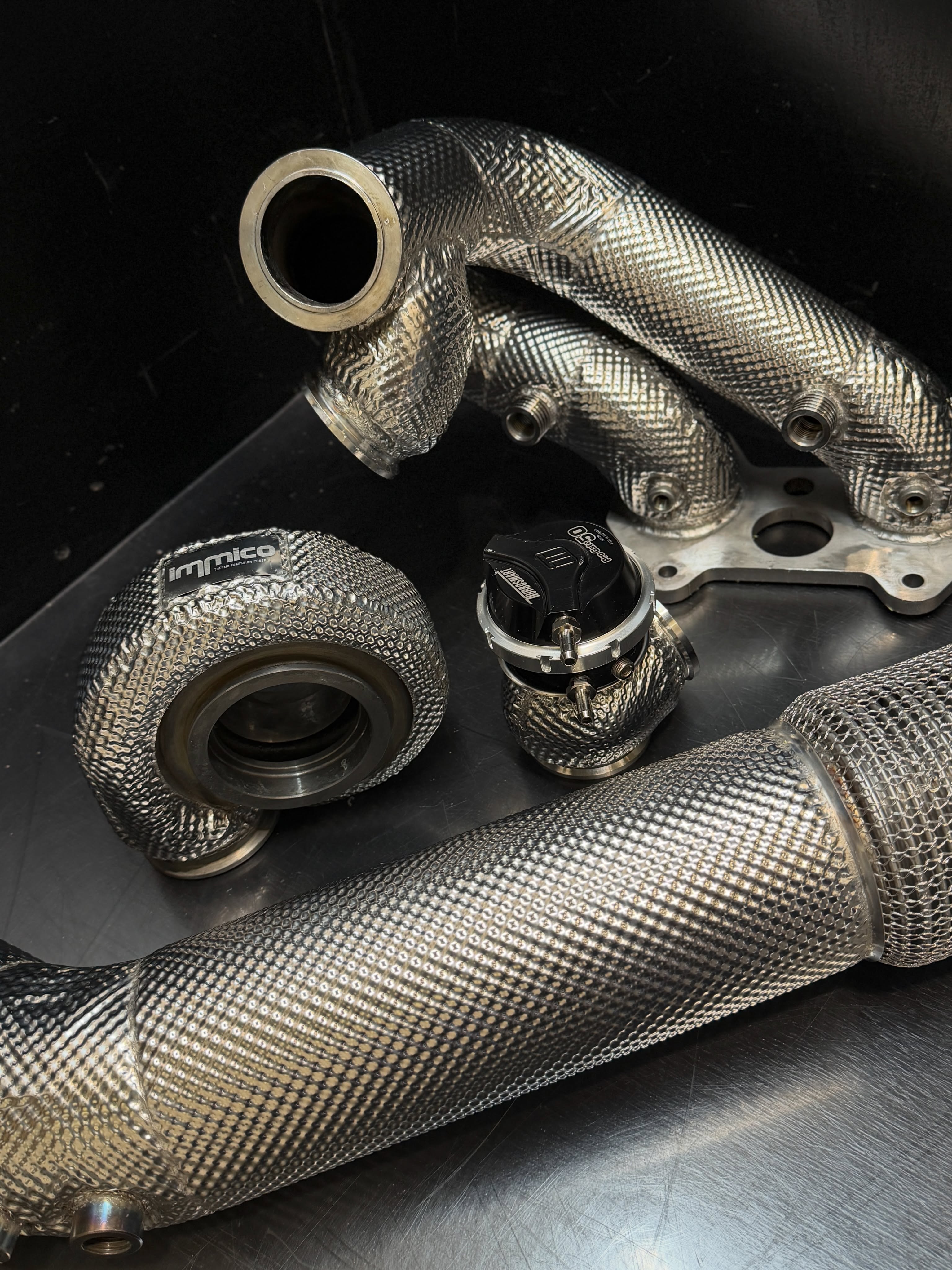 RX7 kit insulated for @seized13b 🔥
Are you struggling with heat in the engine bay?
Why not tackle the heat at the source? By insulating the hottest components, we can reduce exhaust surface temperatures by up to 75% 🧯🤟🏻
Lower under-bonnet temperatures ✅
Protect surrounding components ✅
Improve thermal efficiency ✅
Cleaner, more professional finish ✅
To see how we can help, give us a call or drop us a message;
📩 info@immico.co.uk
📲 DM us
☎️ 01923 275162