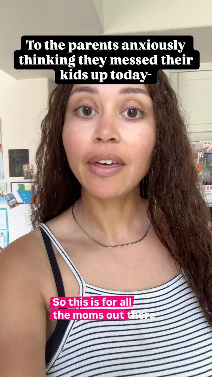 TLDR- if you’re wondering if you messed your child up for life bc you were irritable AF today… (same)… so I want you to do this one simple thing-
Zoom Out 💫
Hold the video down to speed it up & lmk what you think! Do you ever do this?
How do you think your kid will describe you & their childhood 20 years from now? When they’re on a first date, what will they say about how they were raised?
I’d love to have you comment that here. Or if you have any other ways to cope with these ruminating thoughts, sound off! 📣
Save this video, share with a friend, follow for more from a licensed therapist, perinatal mental health counselor, & fellow mom trying her best @jessicavickersmft 💕💕
